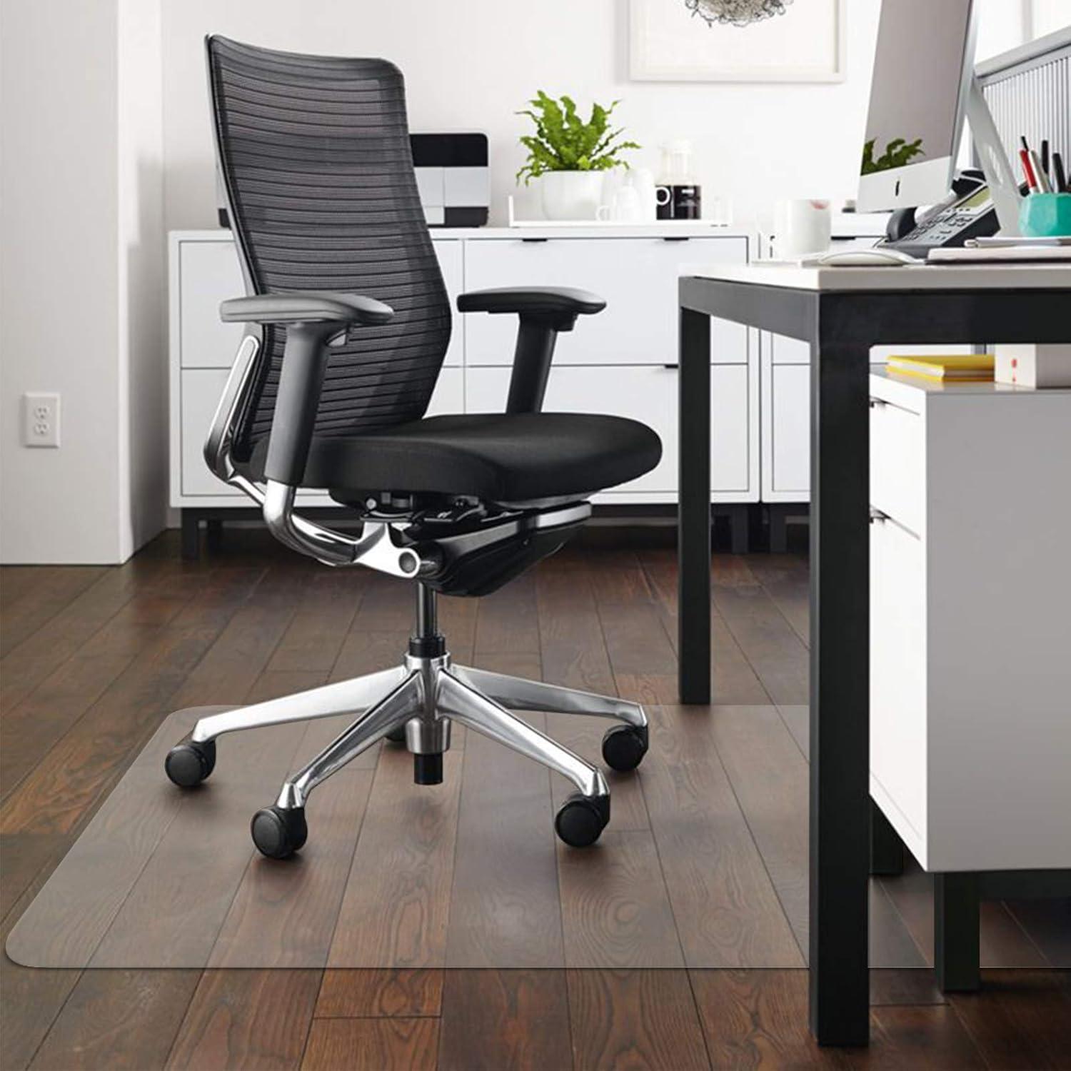 Clear PVC Office Chair Mat for Hardwood Floors 36" x 48"