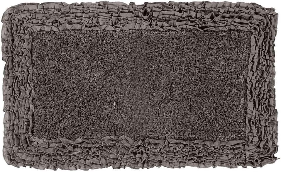 Shaggy Border Collection Bath Rug - Better Trends