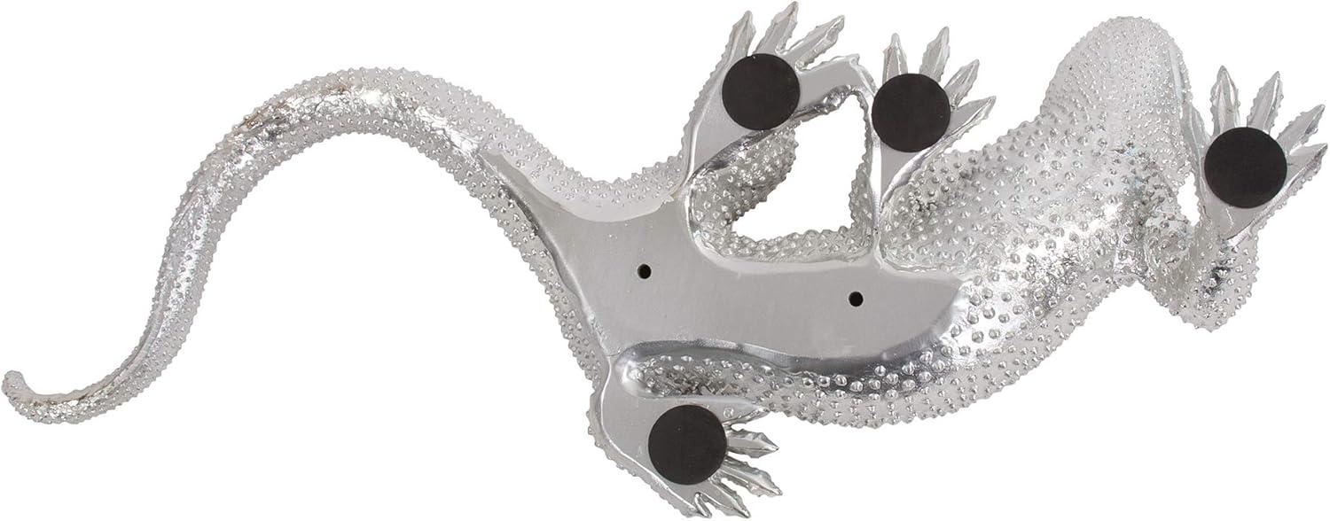 Elizabeth Austin Bright Nickel Plated Lizard