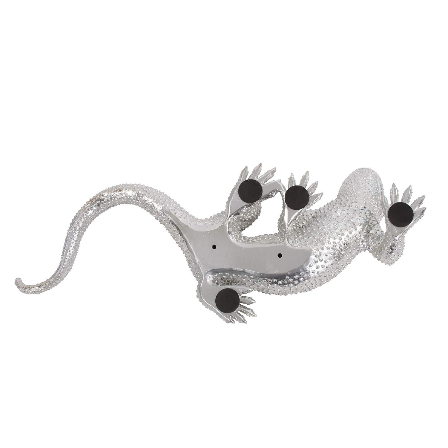 Elizabeth Austin Bright Nickel Plated Lizard