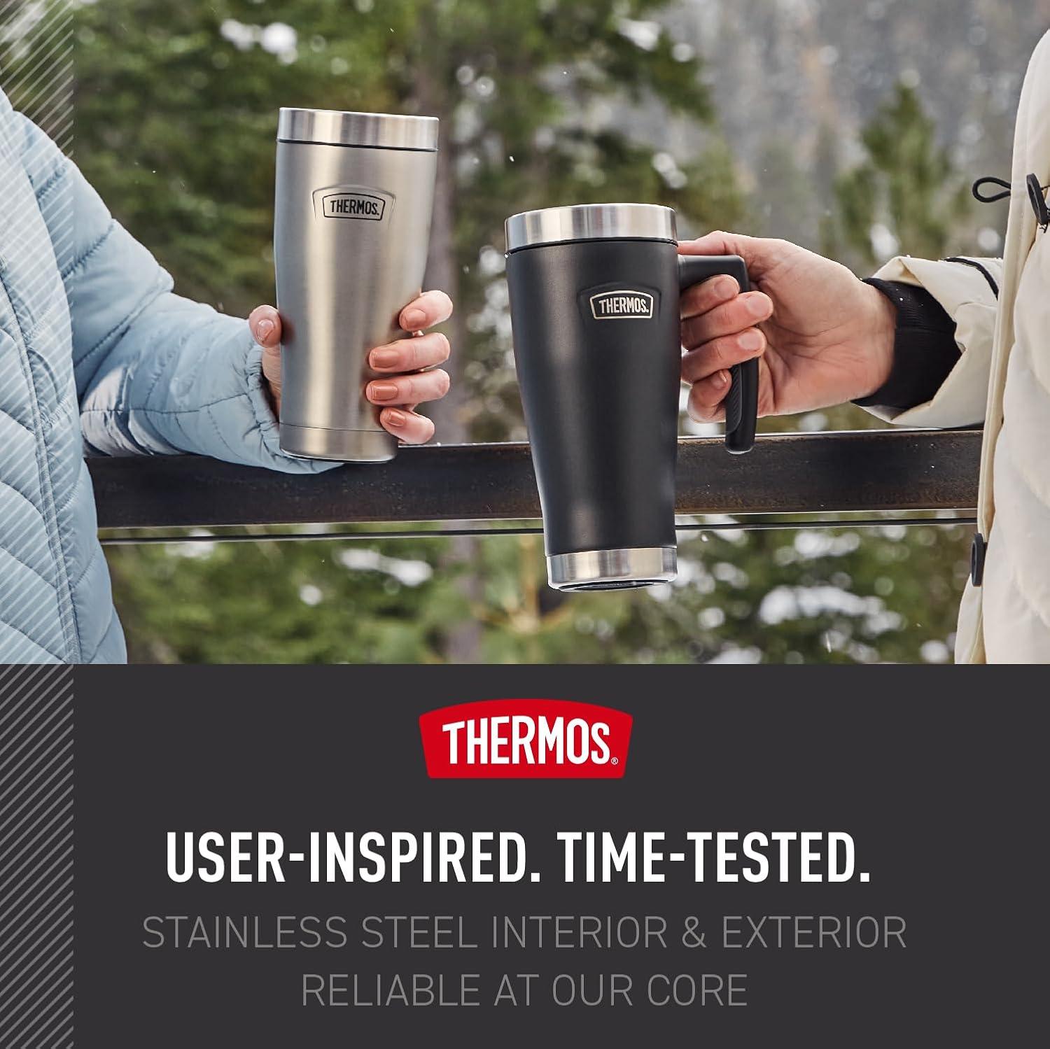Thermos 16 oz. Icon Stainless Steel Travel Mug - Glacier