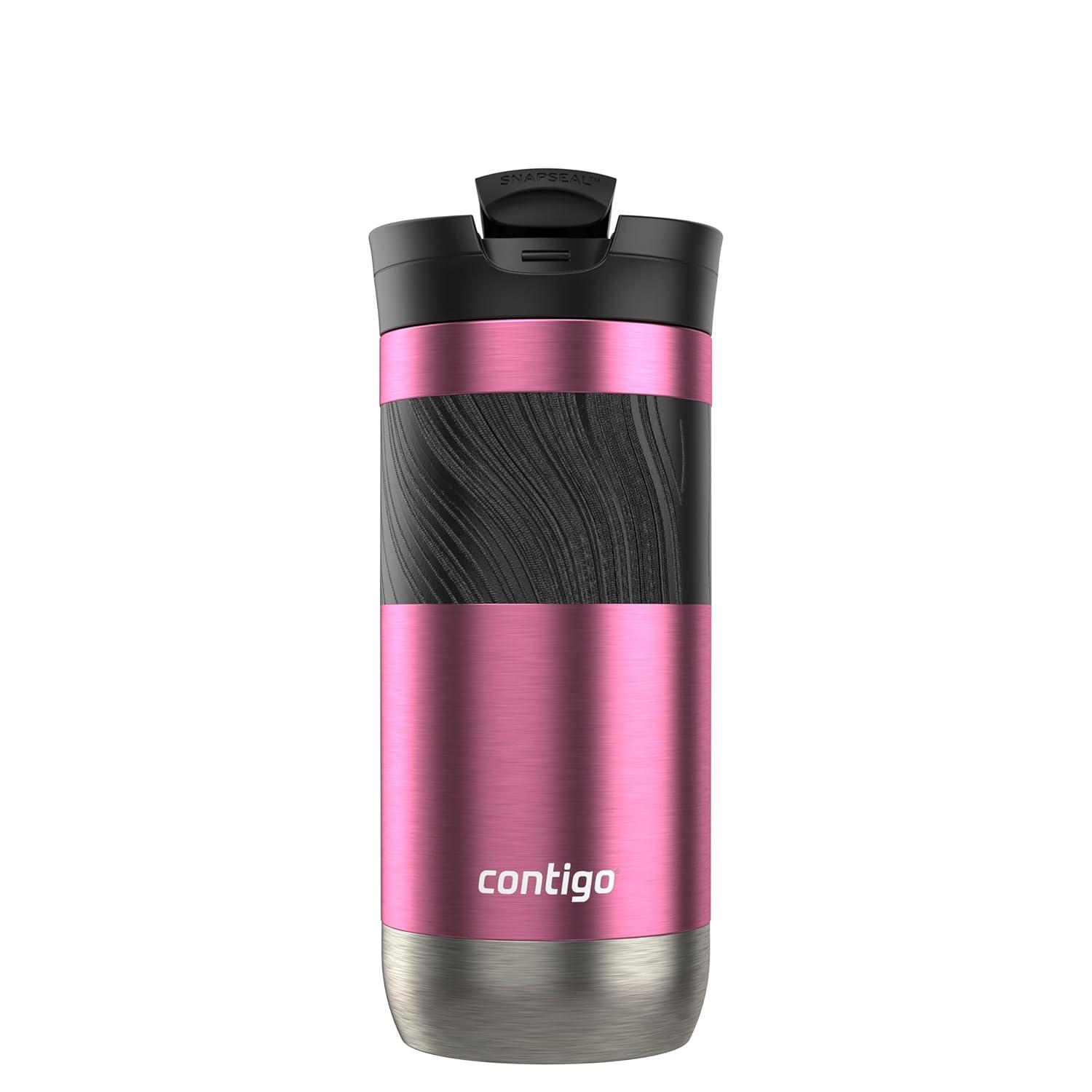Contigo 16 oz. Byron 2.0 SnapSeal Stainless Steel Travel Mug - Azalea