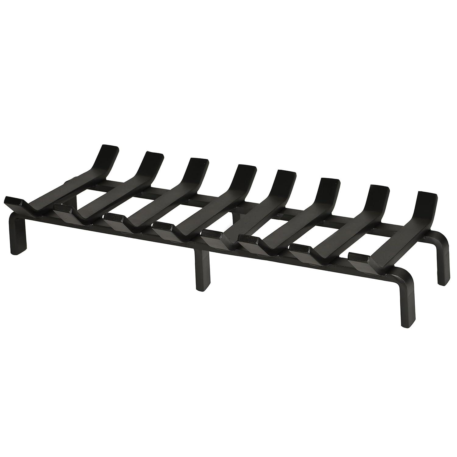 SteelFreak 20 x 10 Inch Heavy Duty Steel Wood Stove and Fireplace Grate
