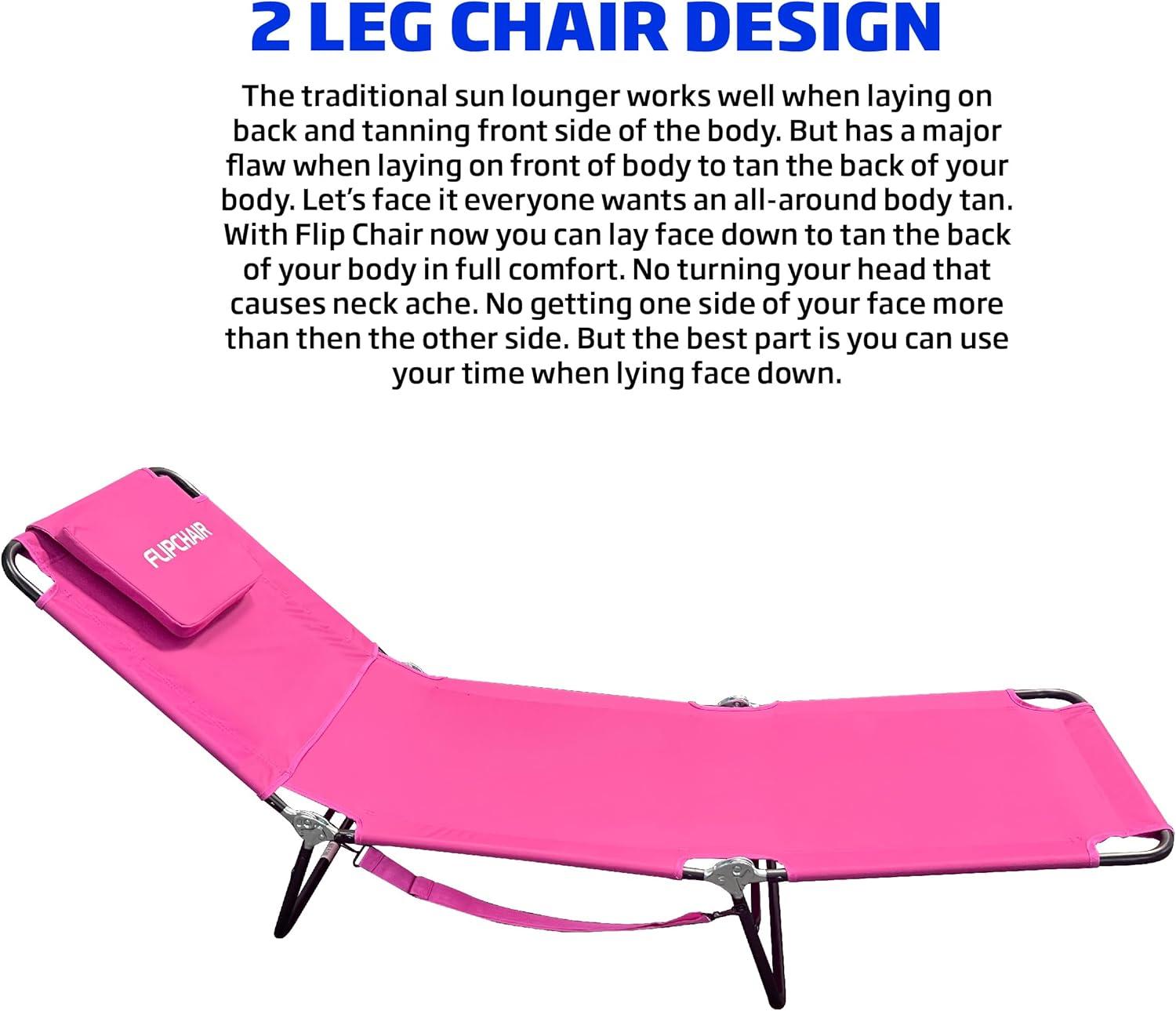 EasyGo Products Adjustable Pool Chair Outdoor Chaise Lounges Set of Black