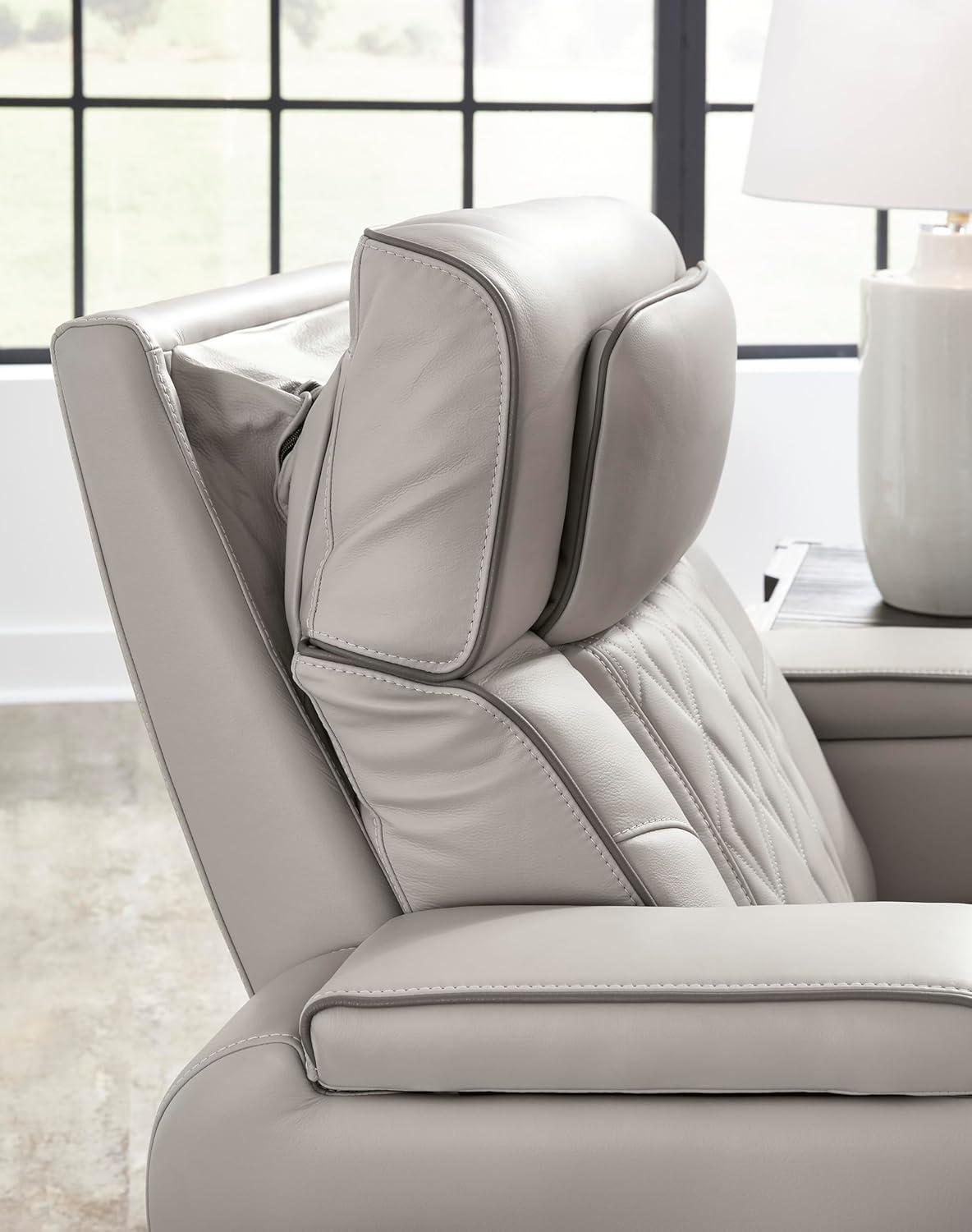 Signature Design by Ashley Boyington Gray Power Recliner