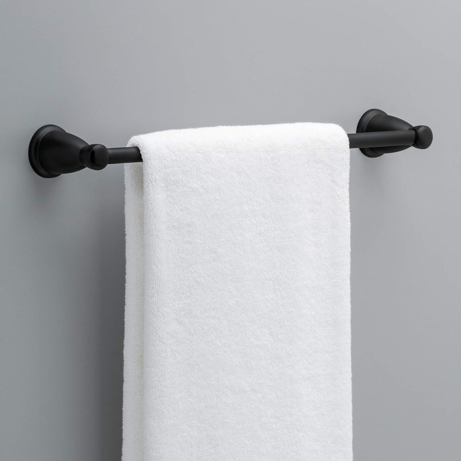 Franklin Brass KIN5PC-MB Kinla 5 Piece Bath Set Matte Black Finish