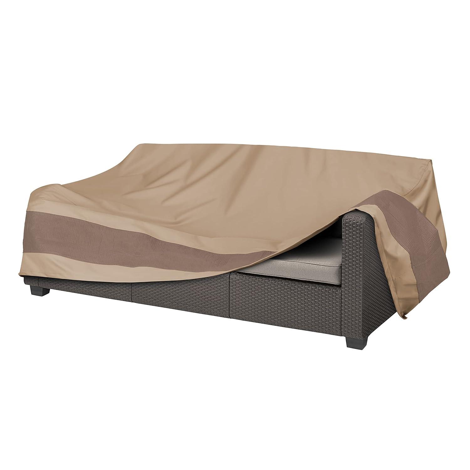 Duck Covers Elegant Waterproof 79 Inch Patio Sofa Cover