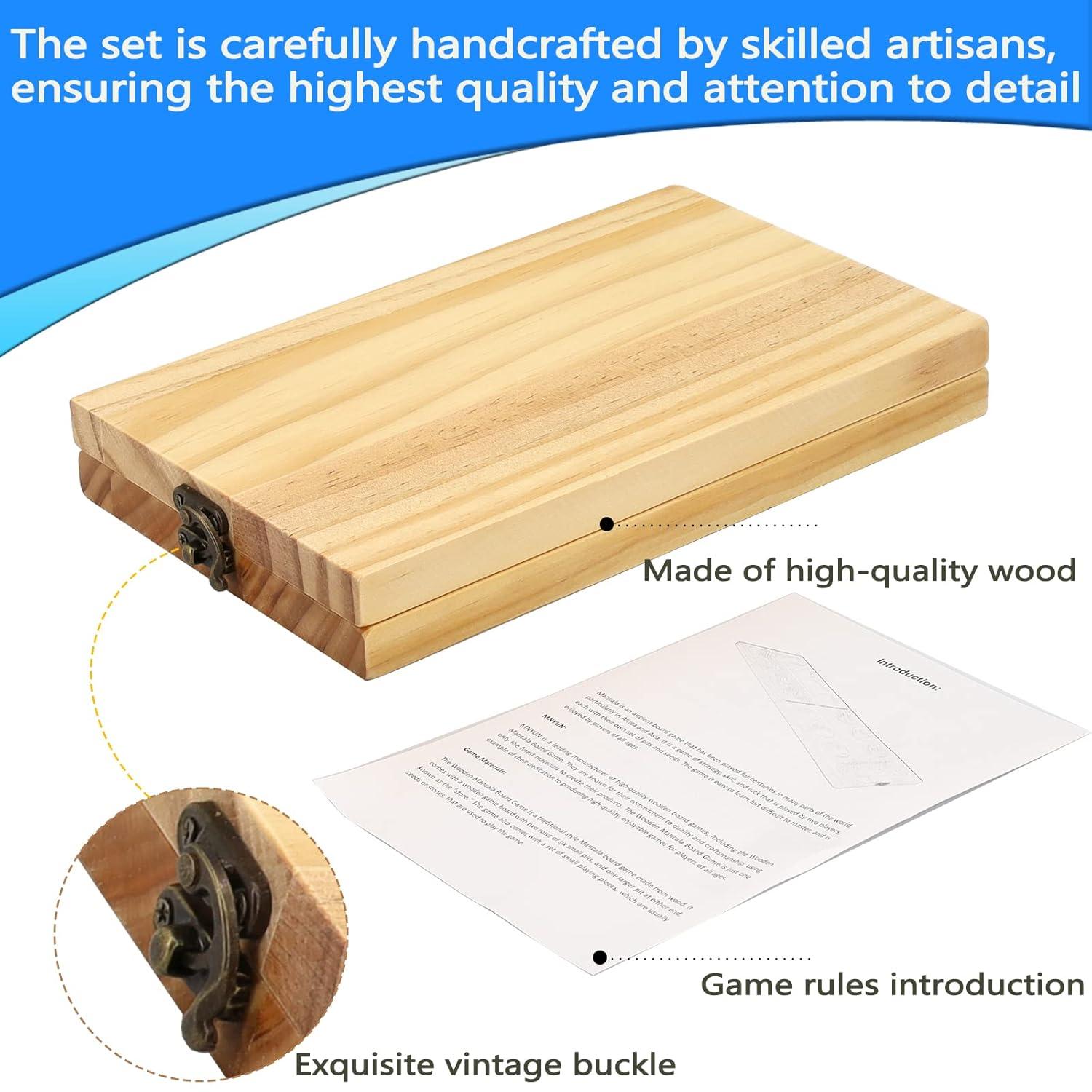 HAKIDZEL Colour Board Game Mancala Portable Family Time 1 Set