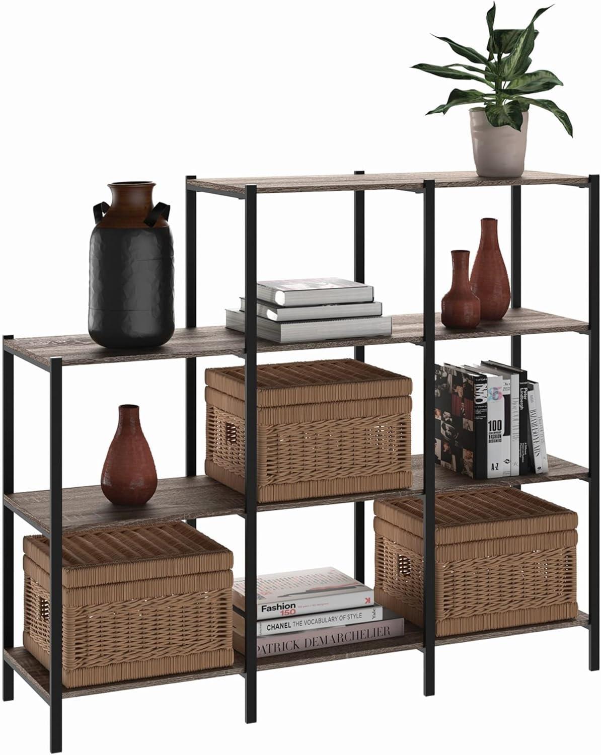 ClosetMaid 45.67'' W Steel Frame Step Bookcase