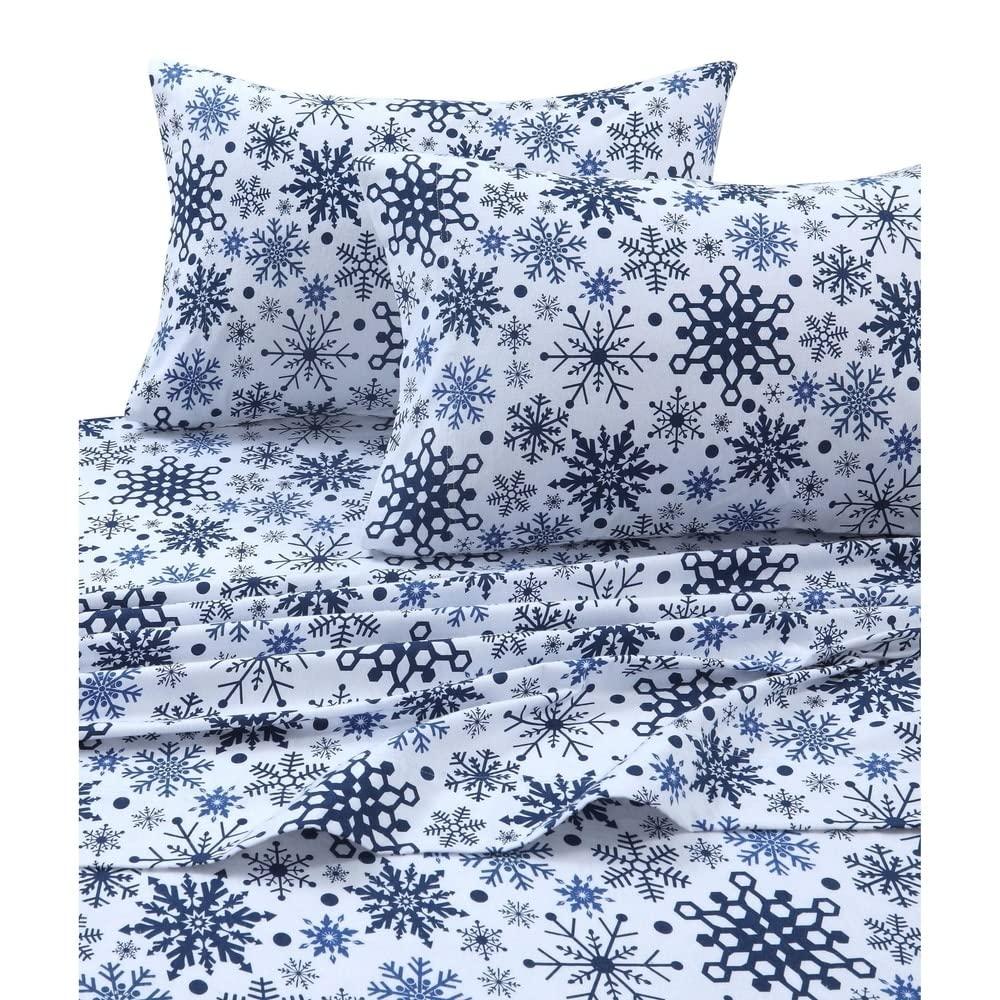 Tribeca Living Cozy Flannel Plaid Sheet Set