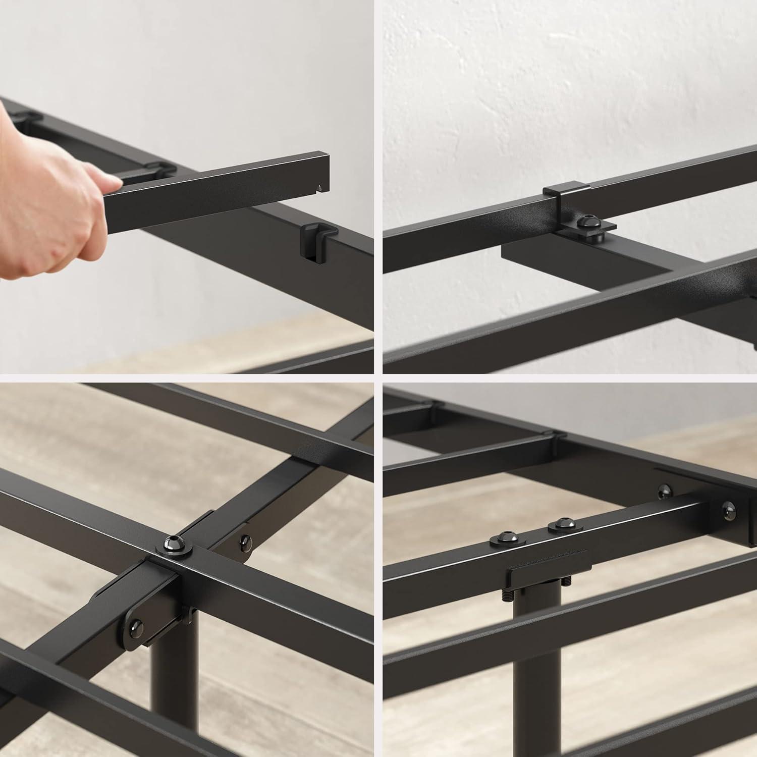 Zinus Florence 42" Modern Farmhouse Metal Platform Bed