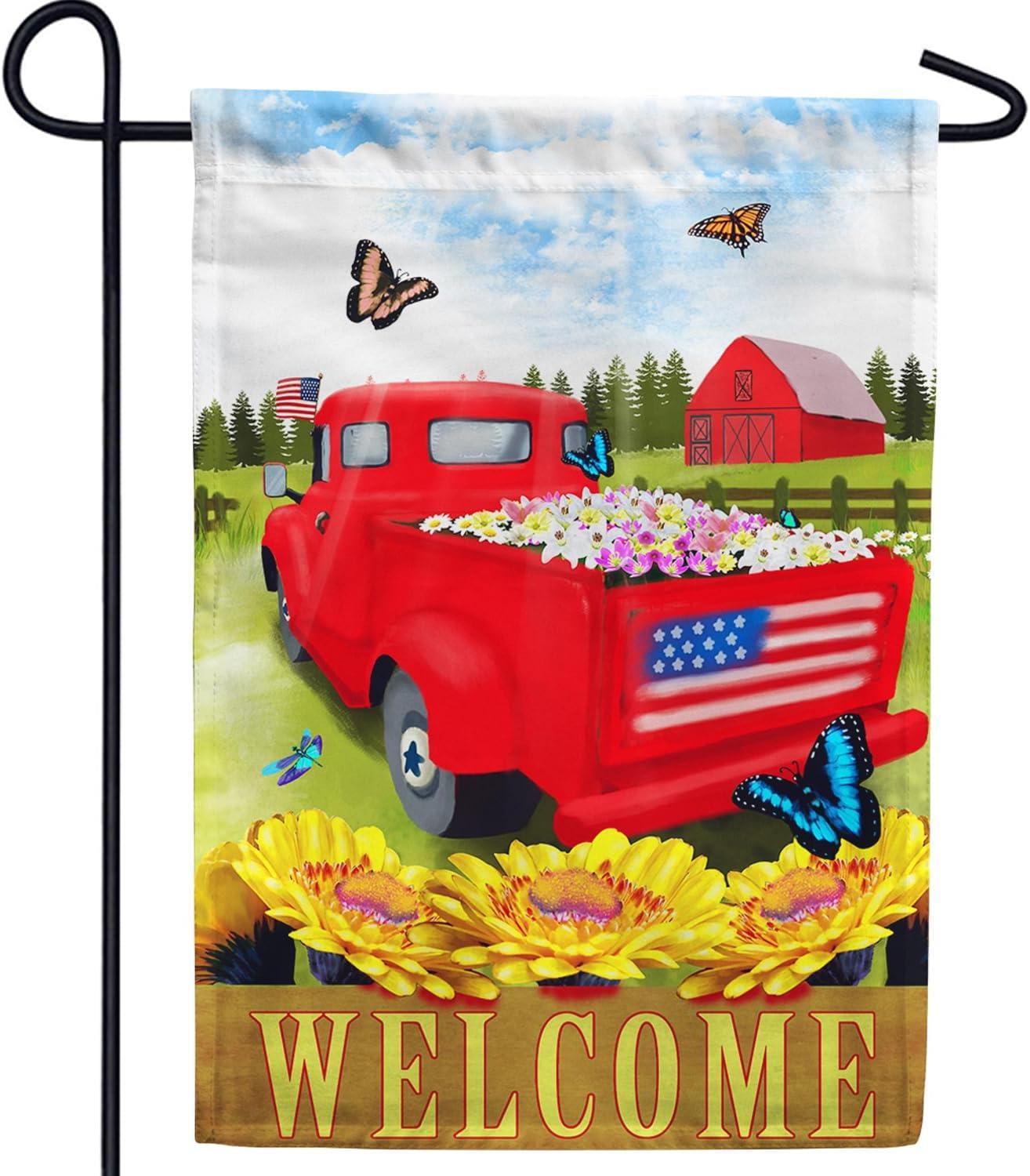 America Forever Flags 12.5" x 18" Polyester Summer Outdoor Flag