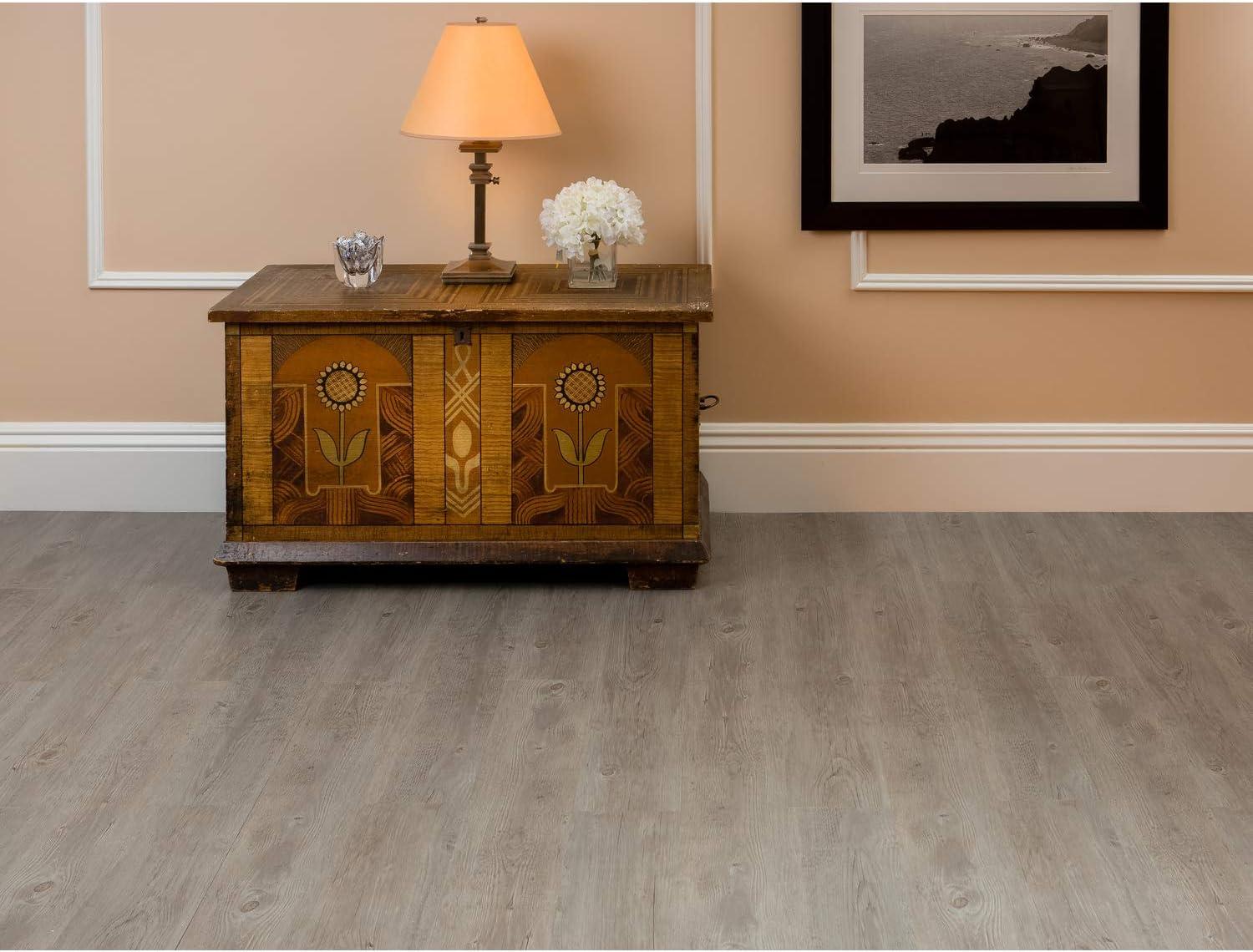 Sterling 6" x 36" x 1.2mm Grey Oak Vinyl Plank