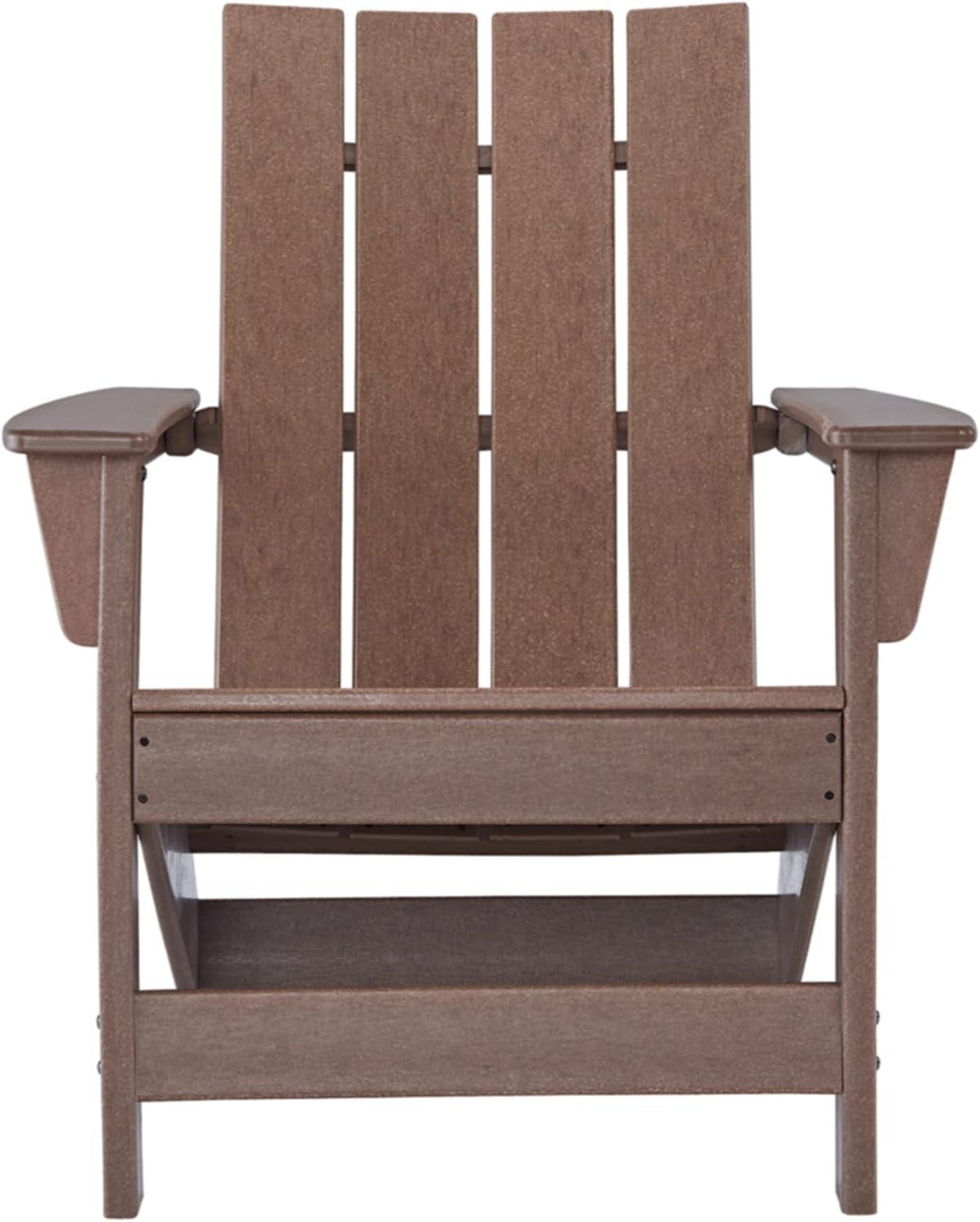 Signature Design by Ashley Casual Emmeline Adirondack Chair  Brown