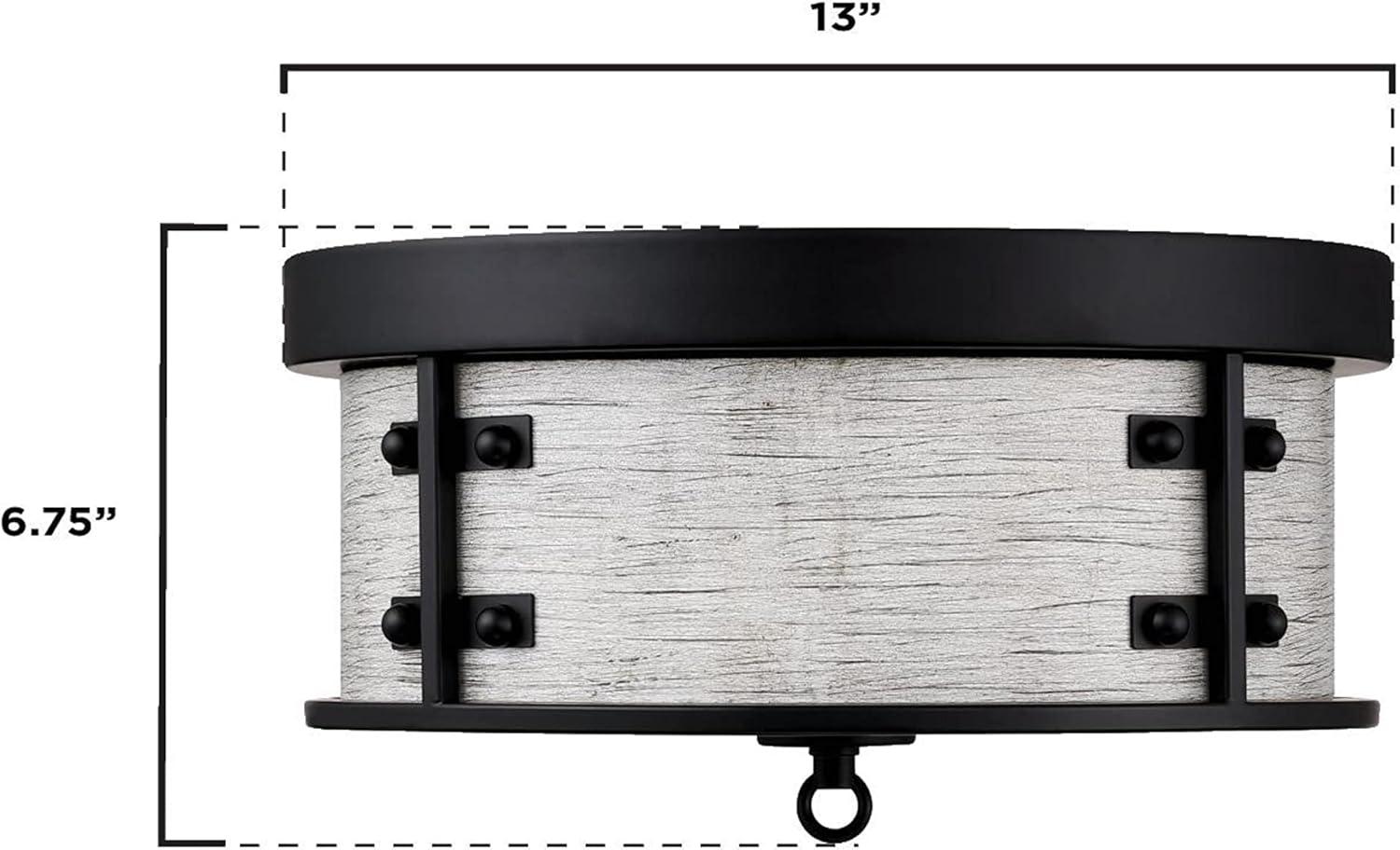Westinghouse Lighting  Callowhill 13 Inch, Two Light Flush Mount Ceiling Fixture - 13-Inch