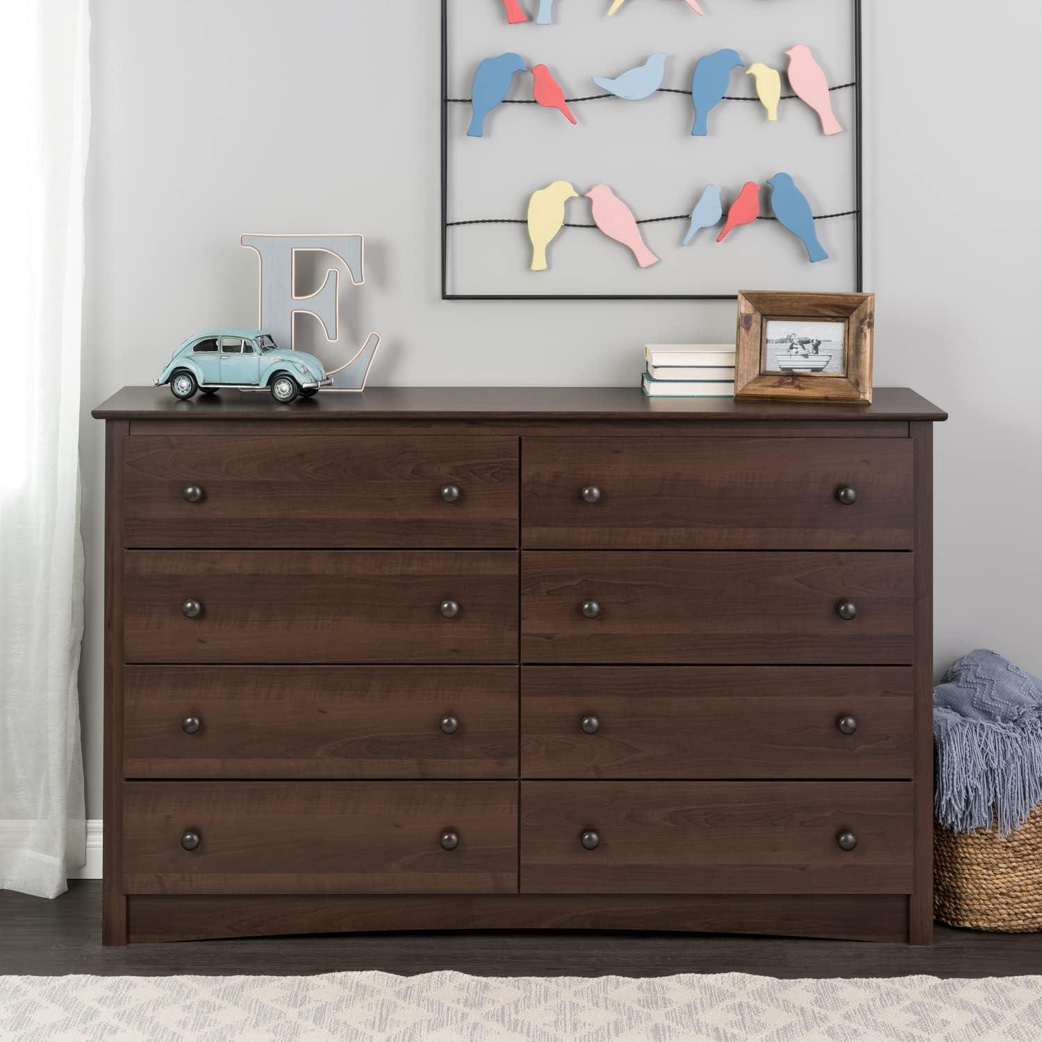 Sonoma 8 Drawer Dresser - Prepac