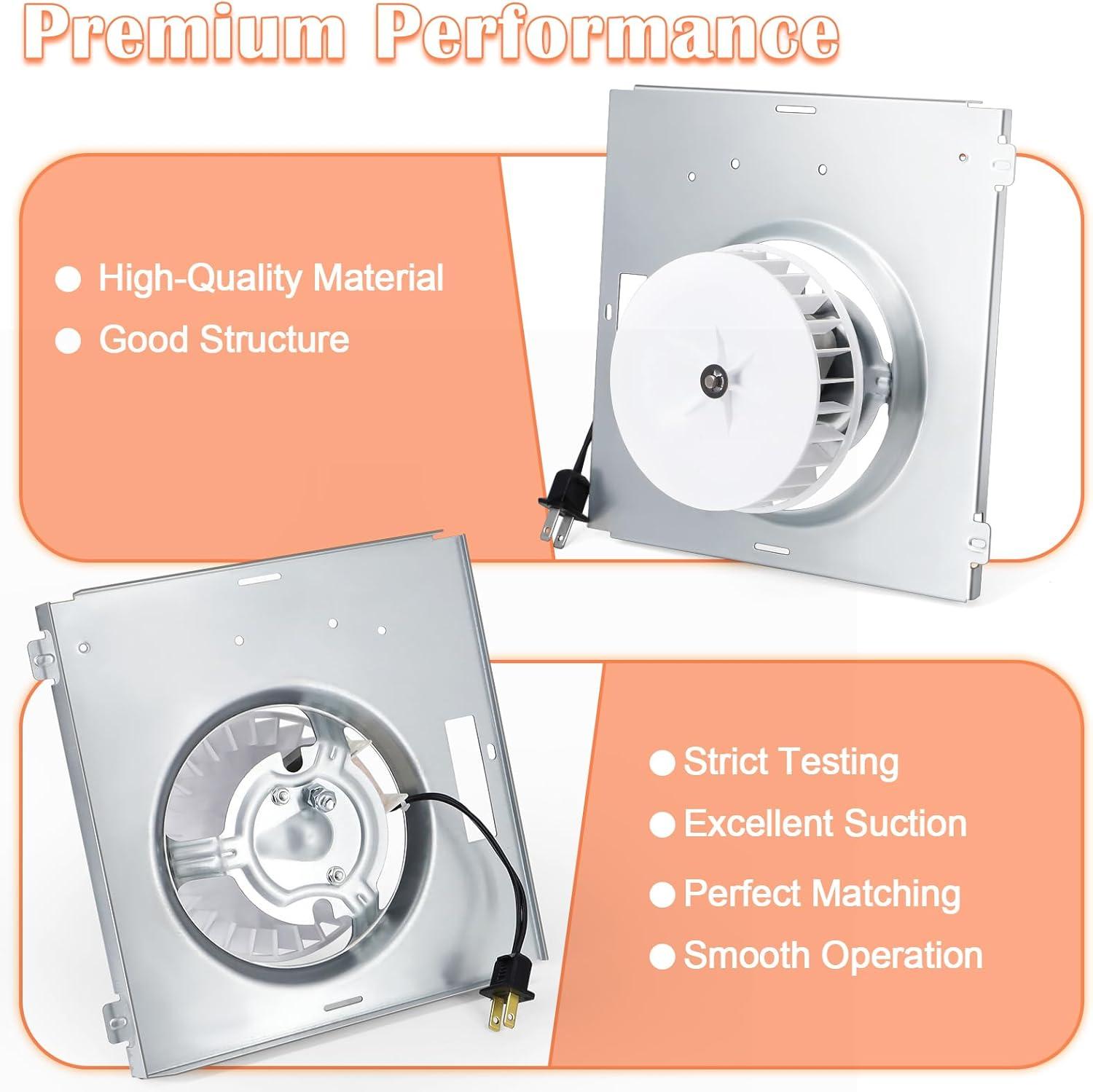 S0504B000 Bathroom Fan Motor Assembly Compatible with Bro-an Nutone 769RL for B Unit, Repalce Models 757, 769RFT-R01, 769RL, 769RL-R01 and VF707RCN. 765RL