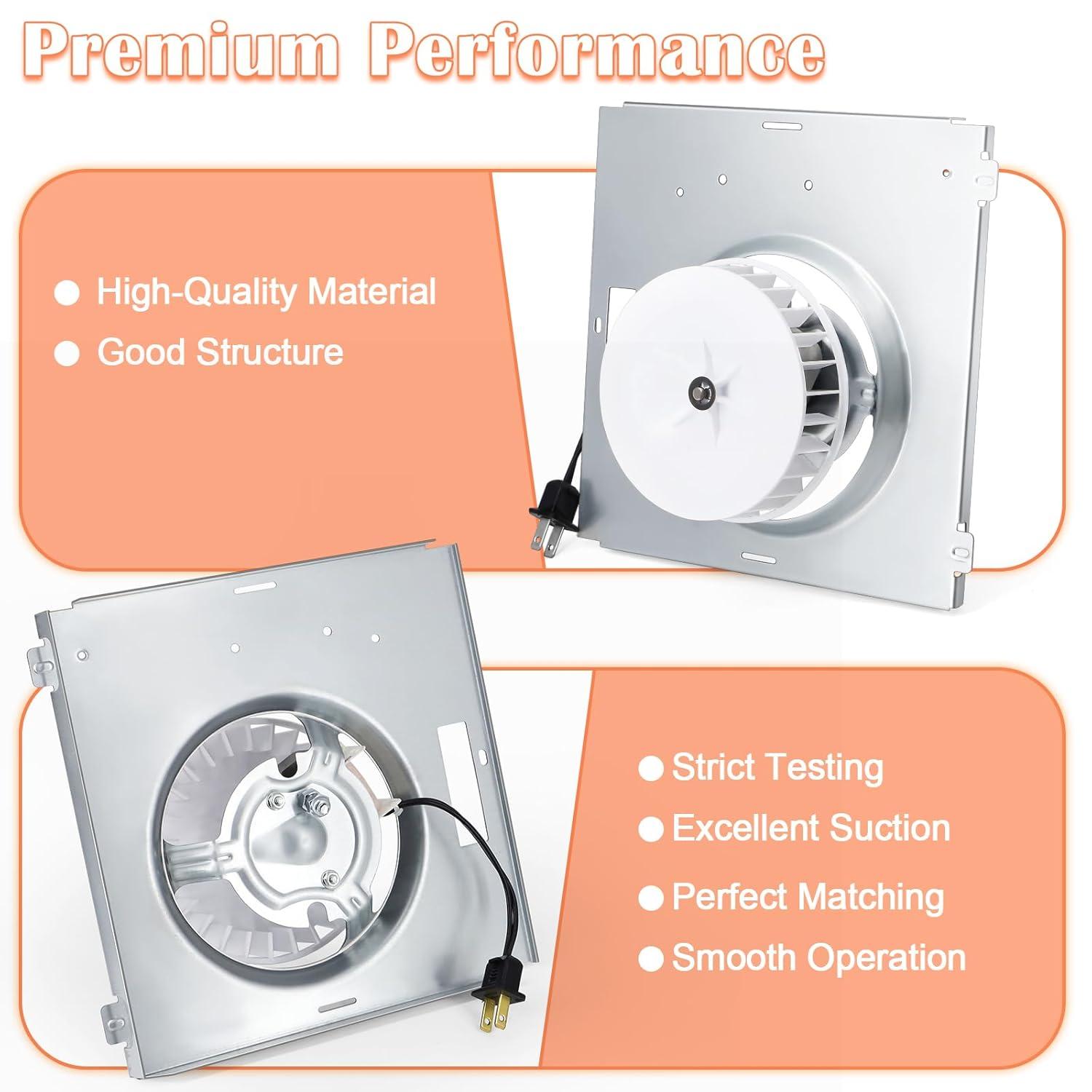S0504B000 Bathroom Fan Motor Assembly Compatible with Bro-an Nutone 769RL for B Unit, Repalce Models 757, 769RFT-R01, 769RL, 769RL-R01 and VF707RCN. 765RL