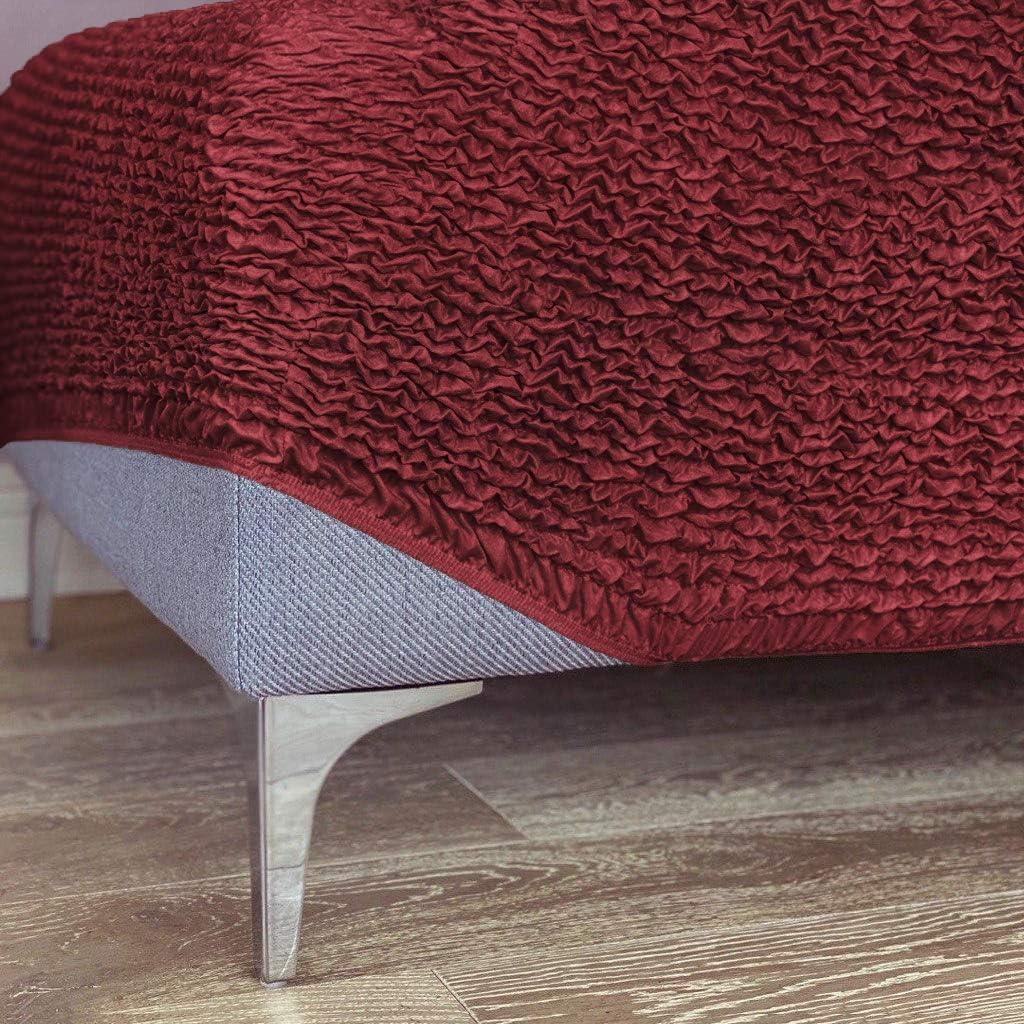 Stretchy Slipcover for Ottoman - Easy to Clean & Durable - Microfibra Collection