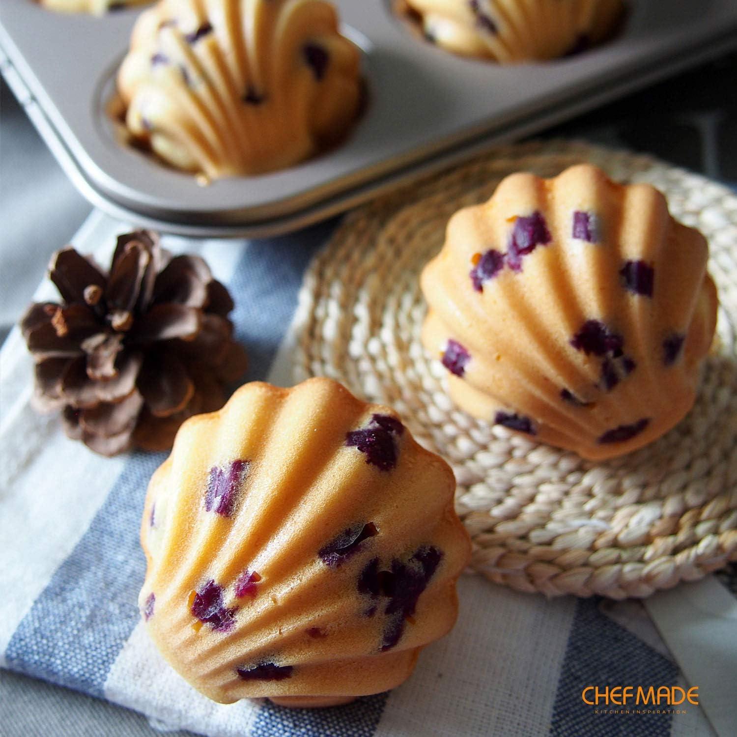 CHEFMADE CHEFMADE 6 Cavity Madeleine Mold Cake Pan