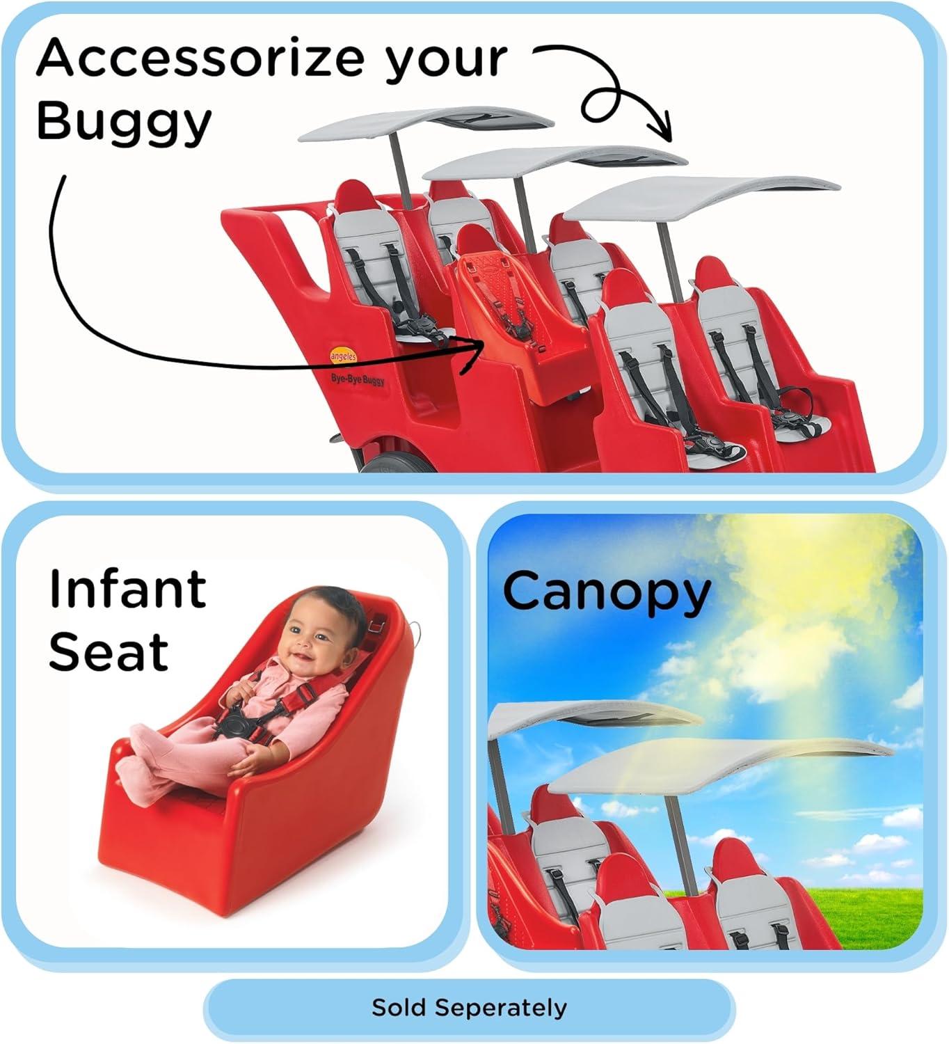 Angeles 6 Passenger Bye Bye Bus Buggy