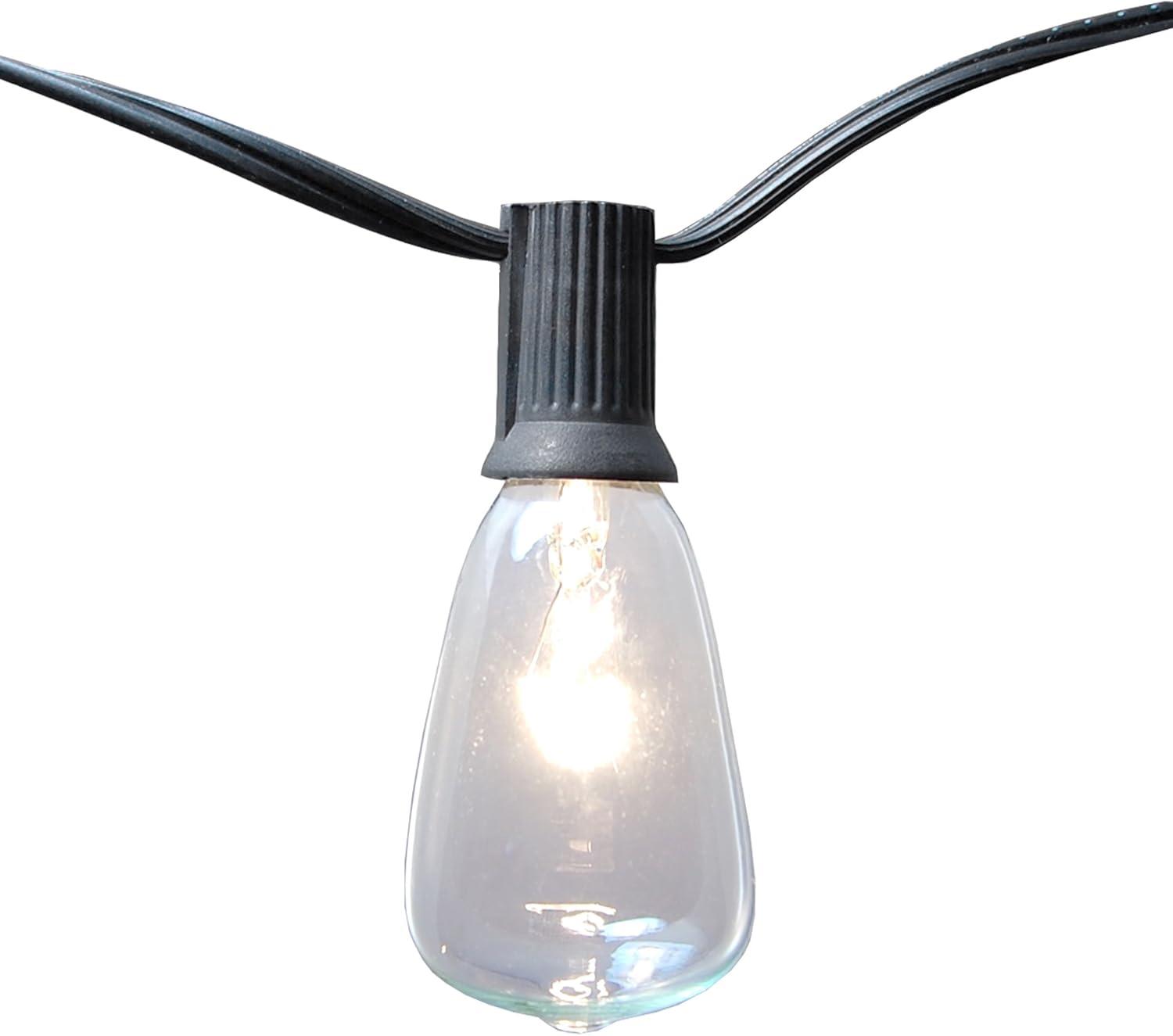 Warm White Edison Bulb Outdoor String Lights