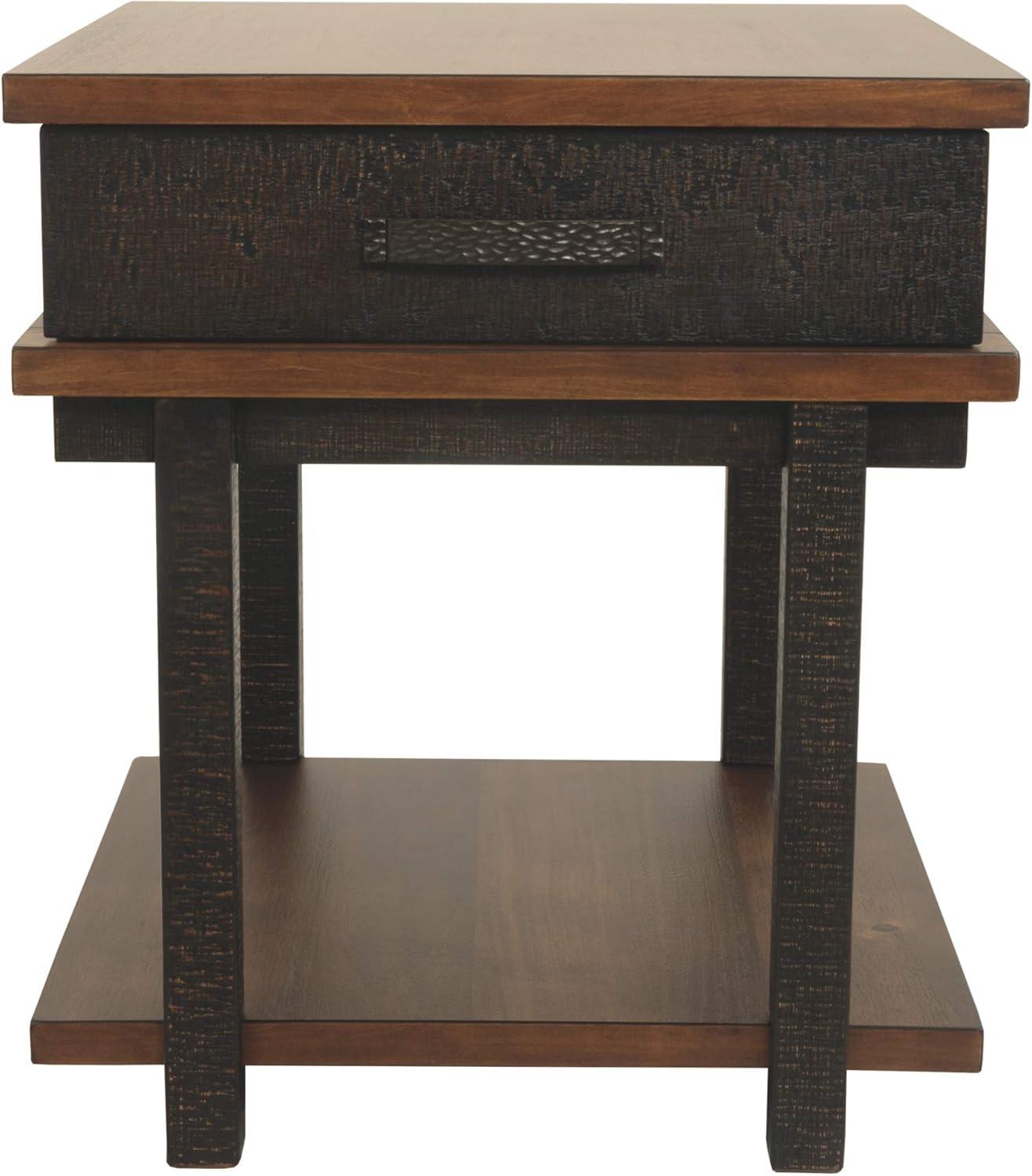 Signature Design by Ashley Casual Stanah End Table Two-tone