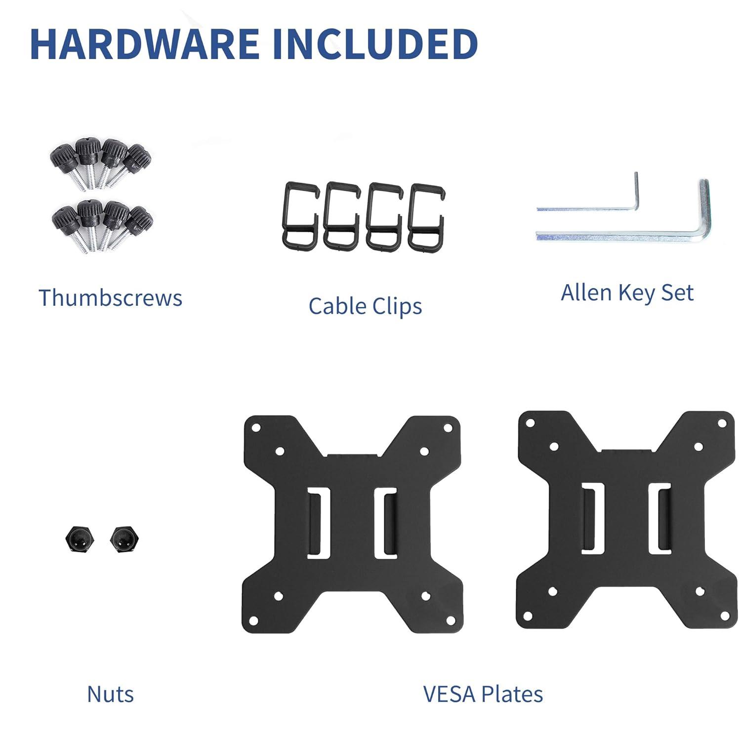 Vivo Dual Monitor Arm for Desk Stand