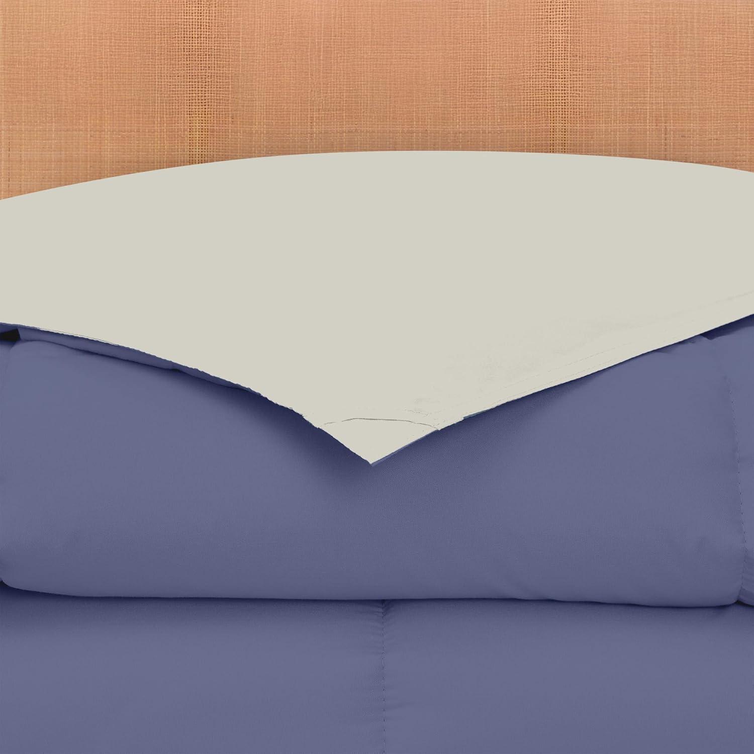 Modern Threads Modern Threads Comforter Duvet Insert, Reversible Quilted Down Alternative Comforter with Corner Tabs, All Season Bedding