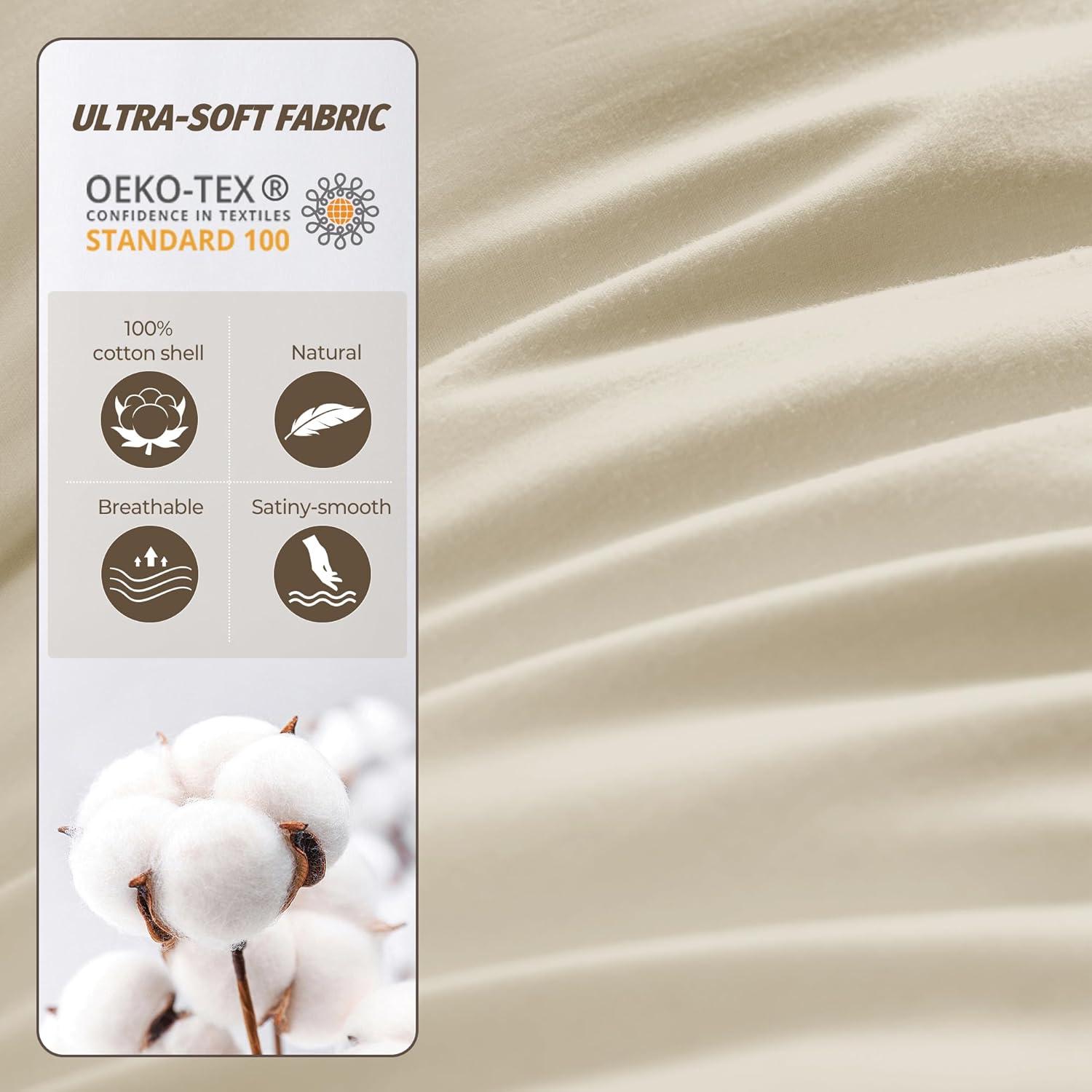 Peace Nest Heavyweight Kintzel Down Fibre Duvet 1 Inch Gusset & Reviews | Wayfair