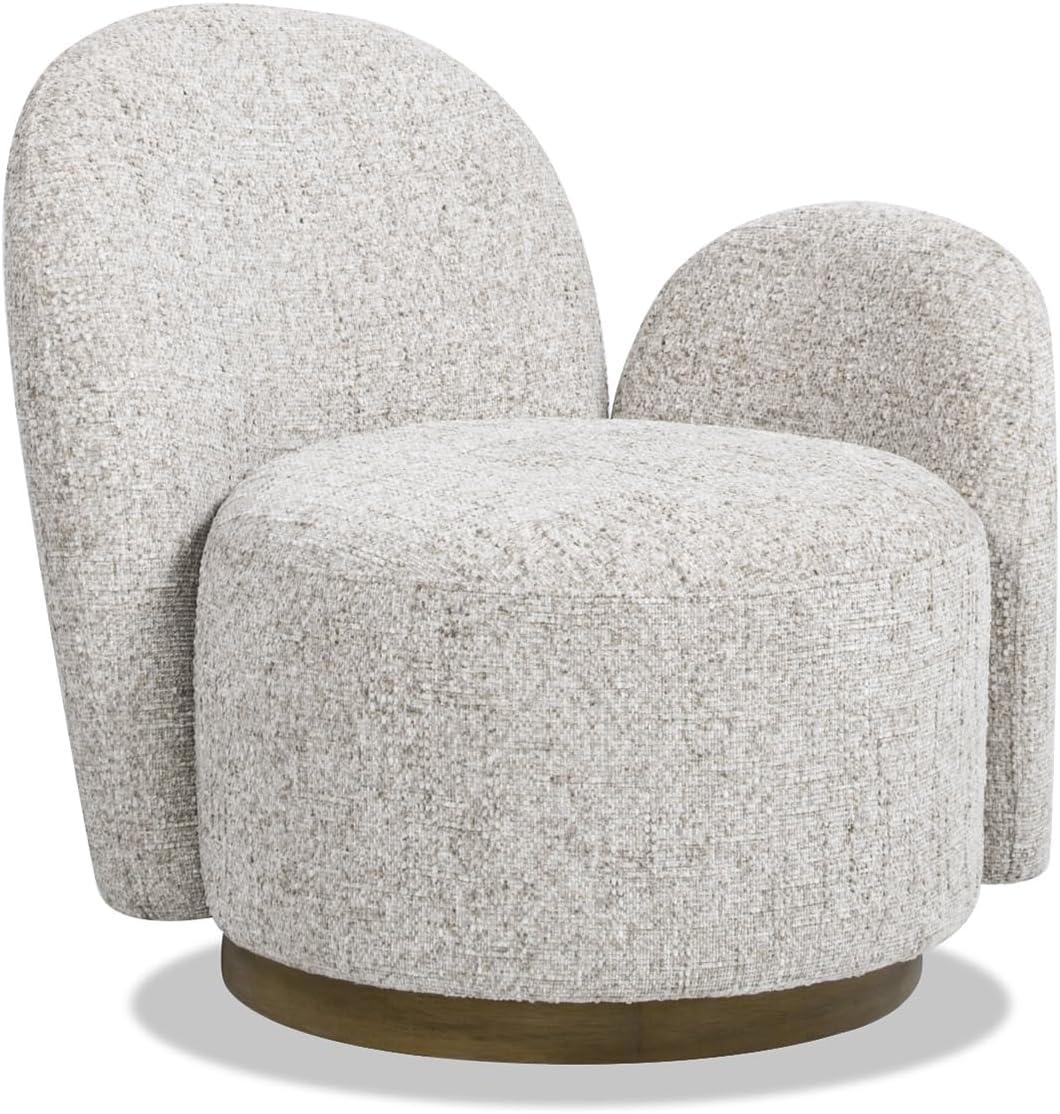 Jennifer Taylor Home Duo 31.5" RAF One-Arm Swivel Accent Chair