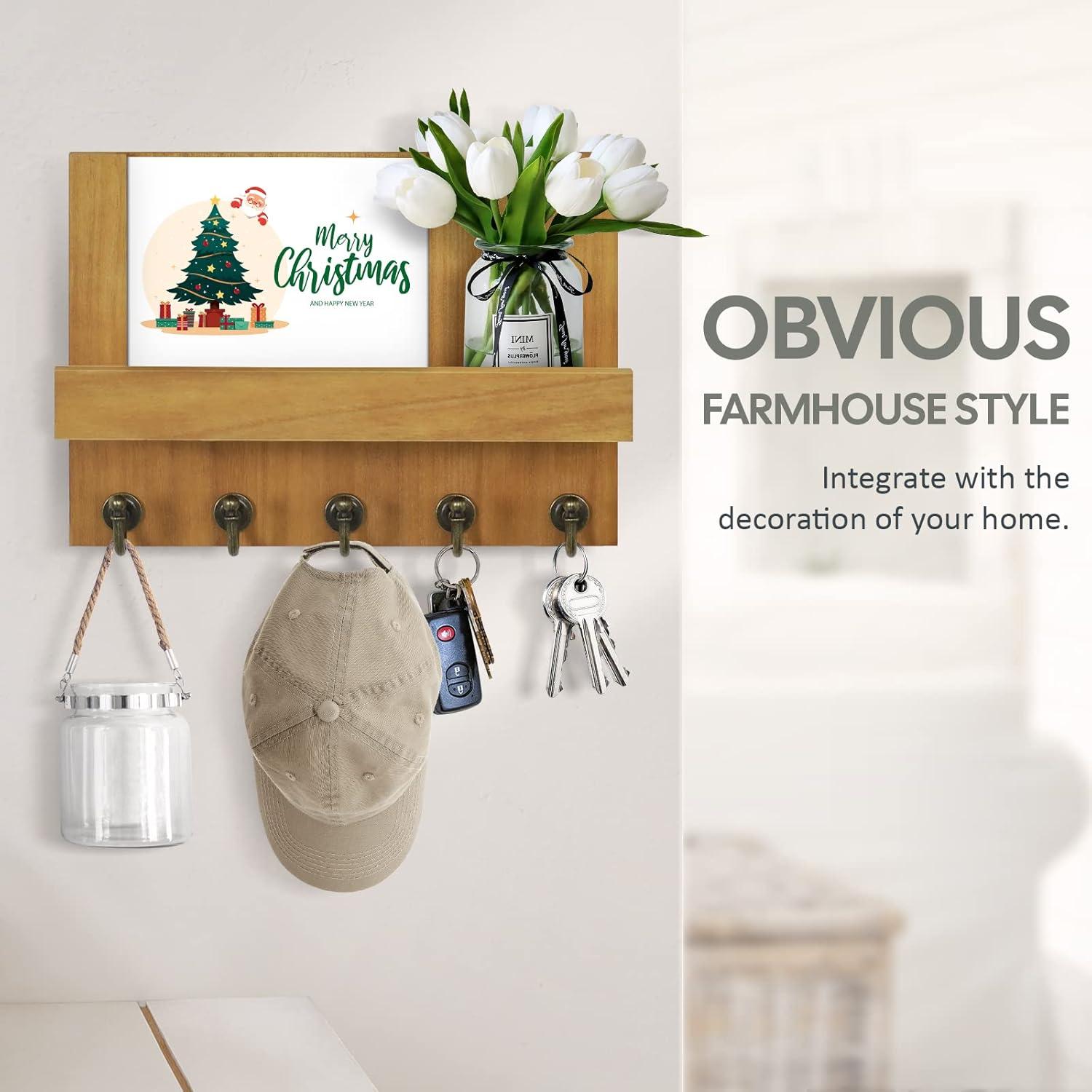 Winston Porter Shula Wood Wall Organizer