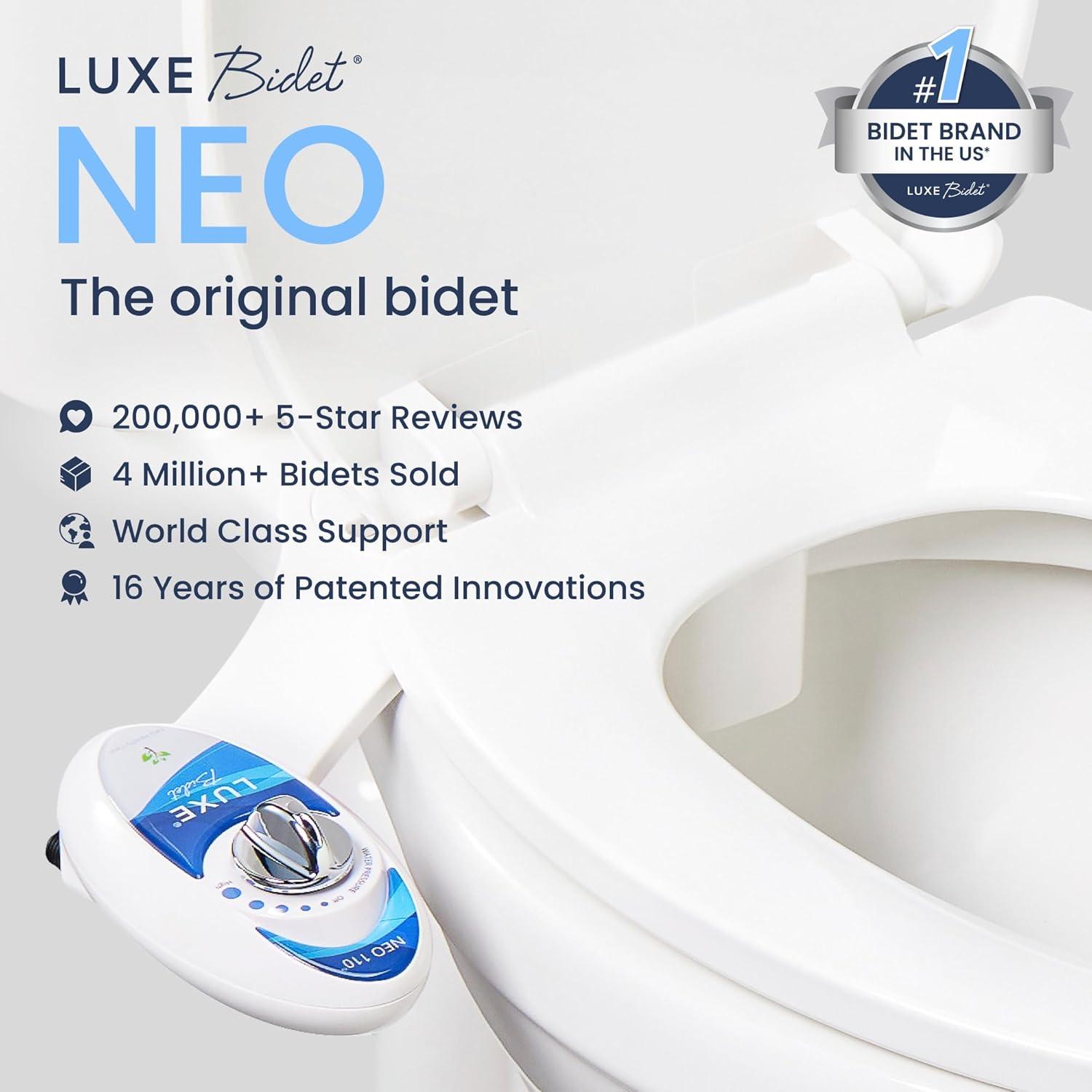NEO 110 Mechanical Bidet Attachment Blue - LUXE Bidet