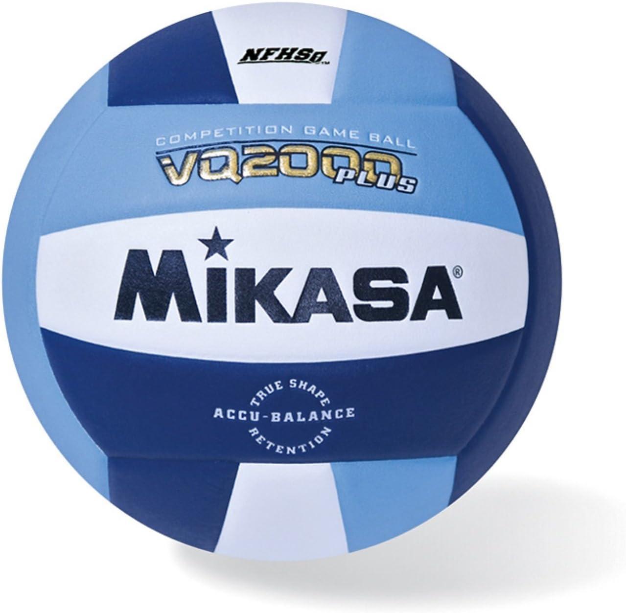 Columbia Blue and Navy Micro Cell Volleyball, Size 5