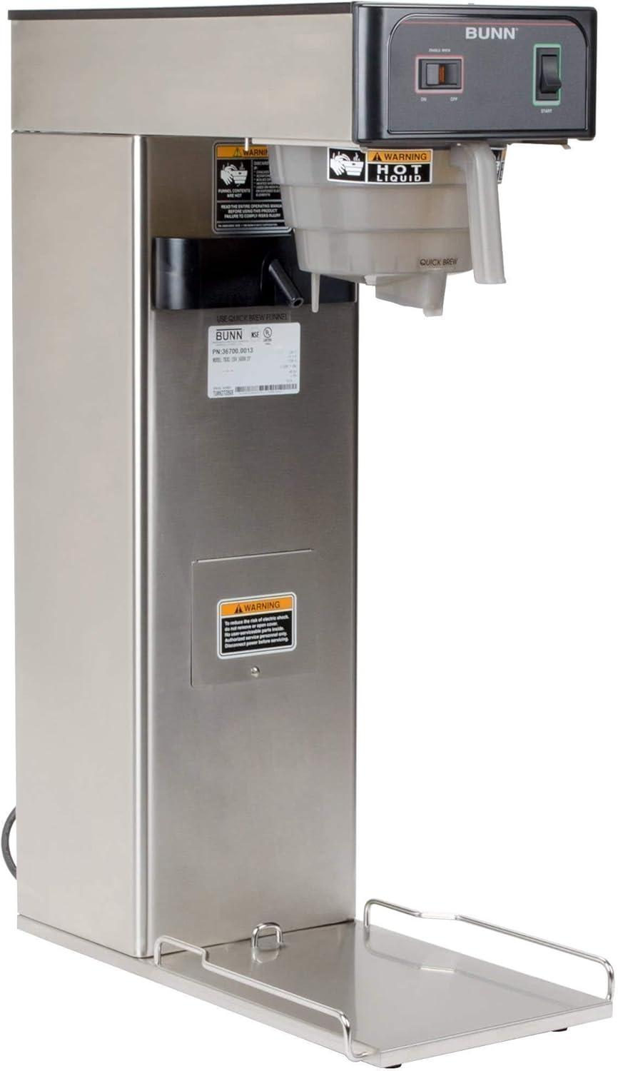 Stainless Steel 14.4 qt Direct Serve Iced Tea Maker