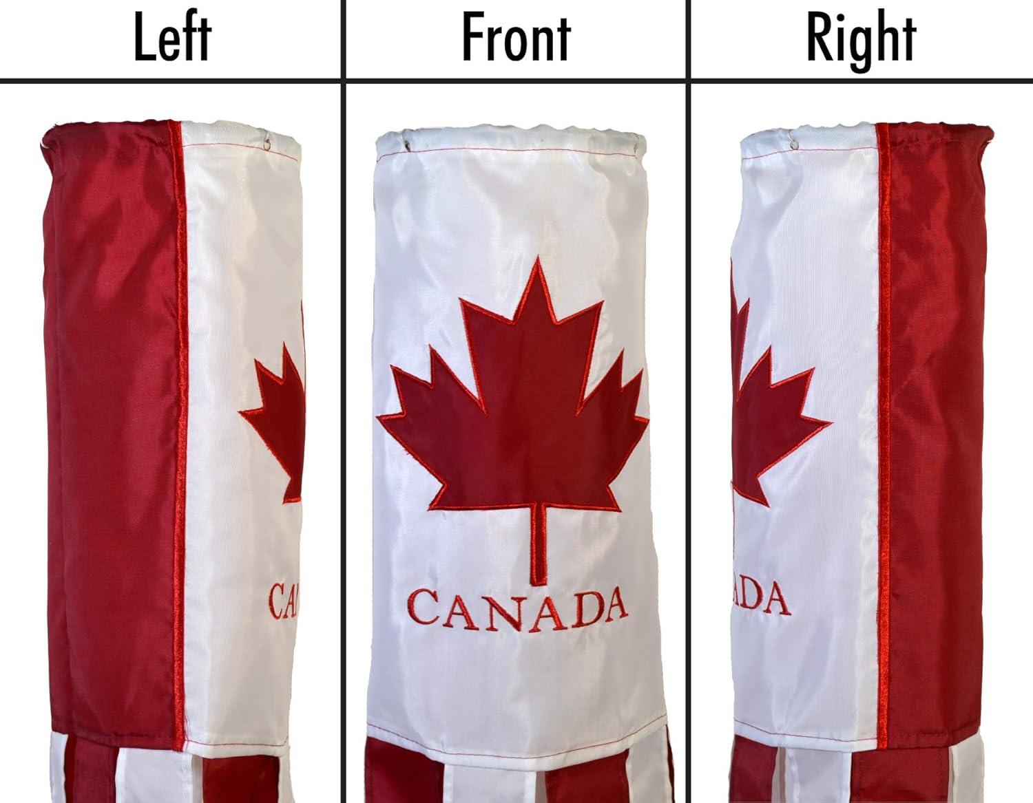 In the Breeze Canada Flag Windsock, 40-Inch