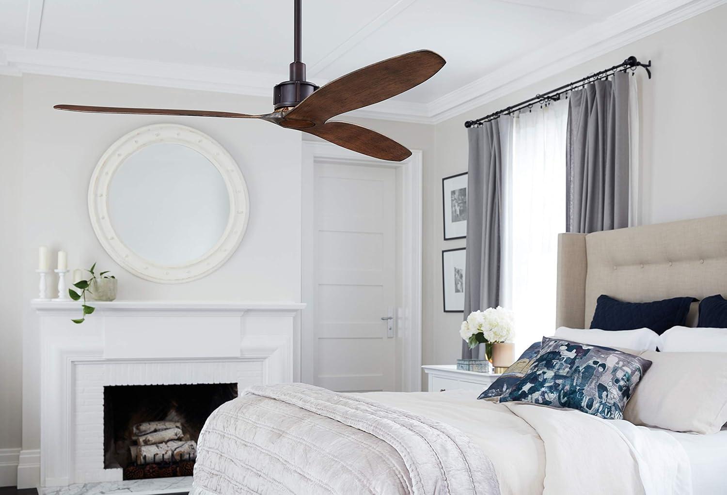 52" Zelda 3 - Blade Standard Ceiling Fan with Remote Control