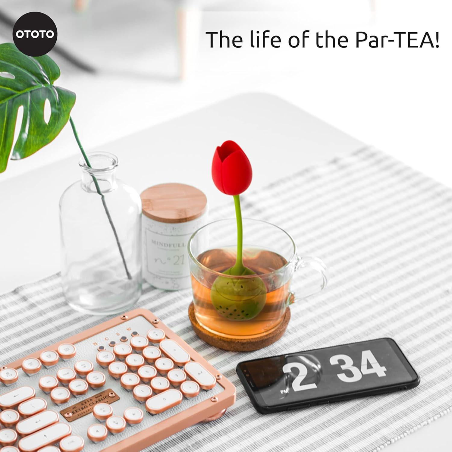 Ototo Tea infuser Red Tulip