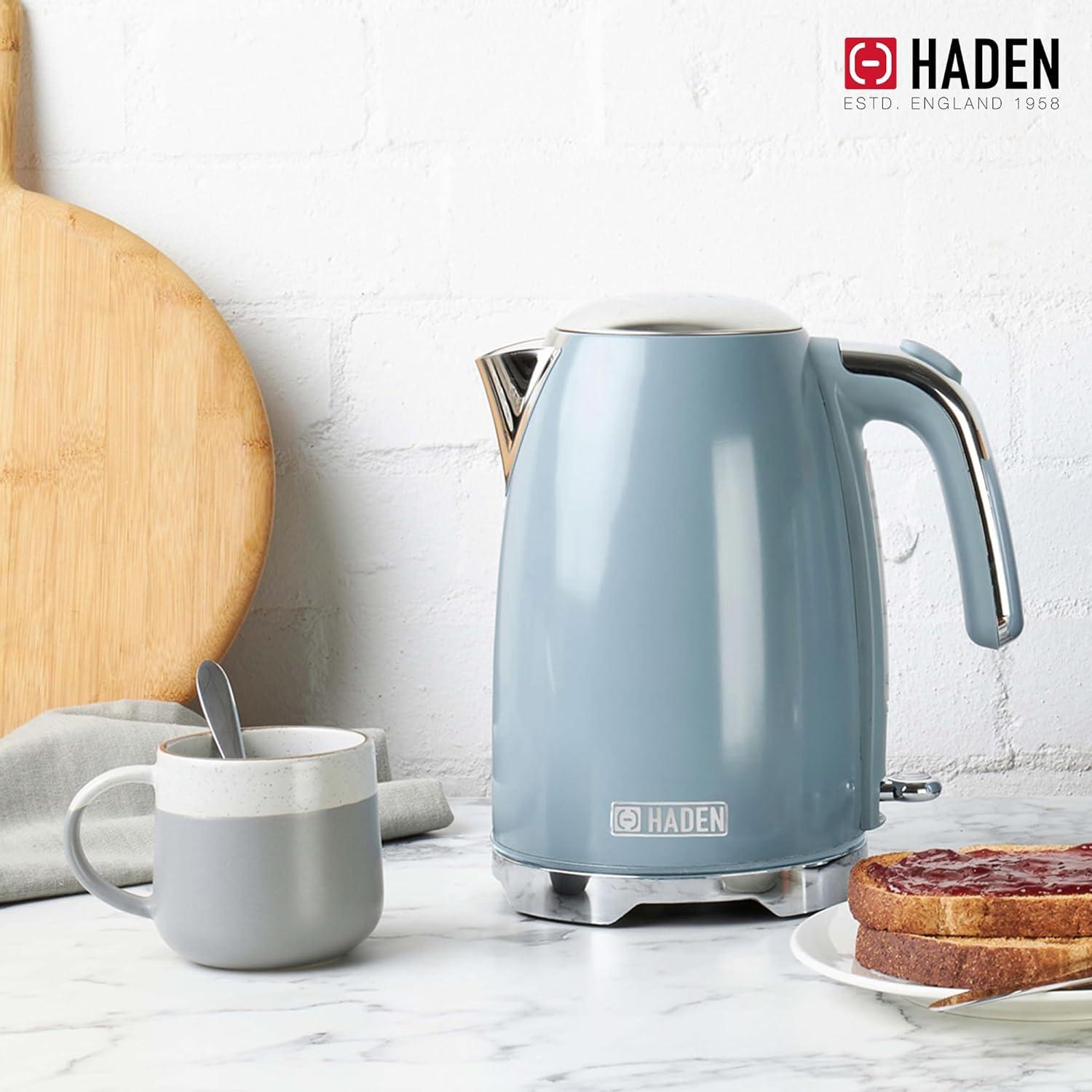 HADEN 1.7 Quarts Stainless Steel Electric Tea Kettle