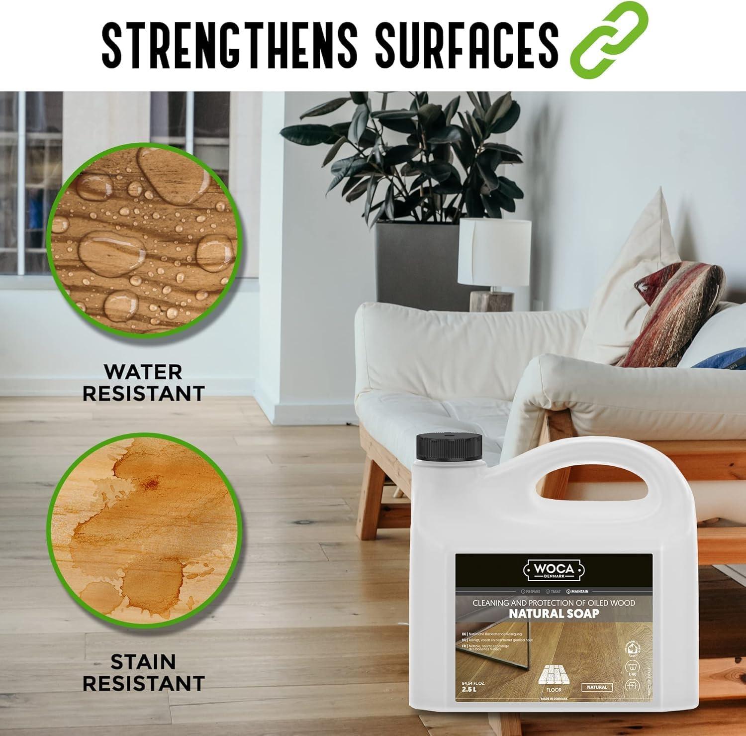 WOCA Natural Soap Wood Floor Cleaner concentrate