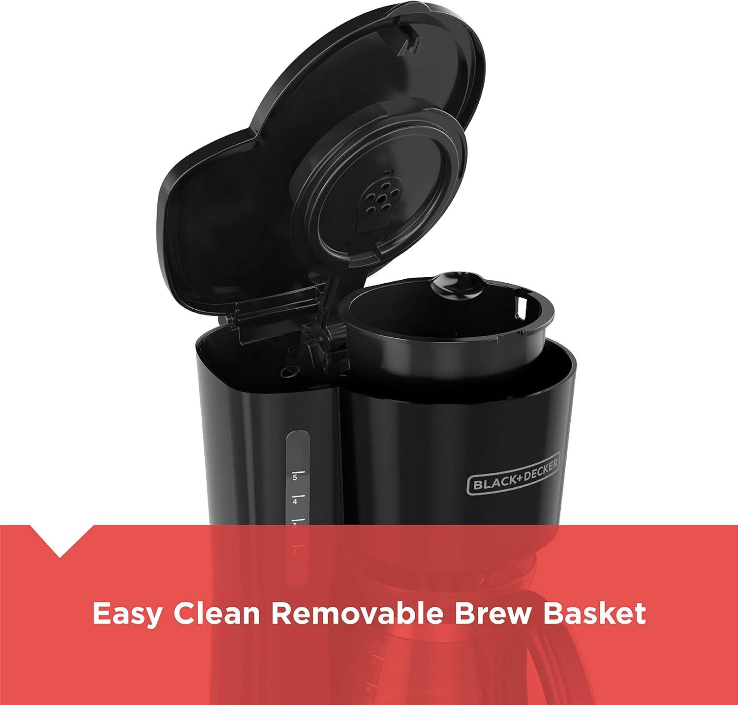 BLACK+DECKER 5-Cup Switch Coffee Maker