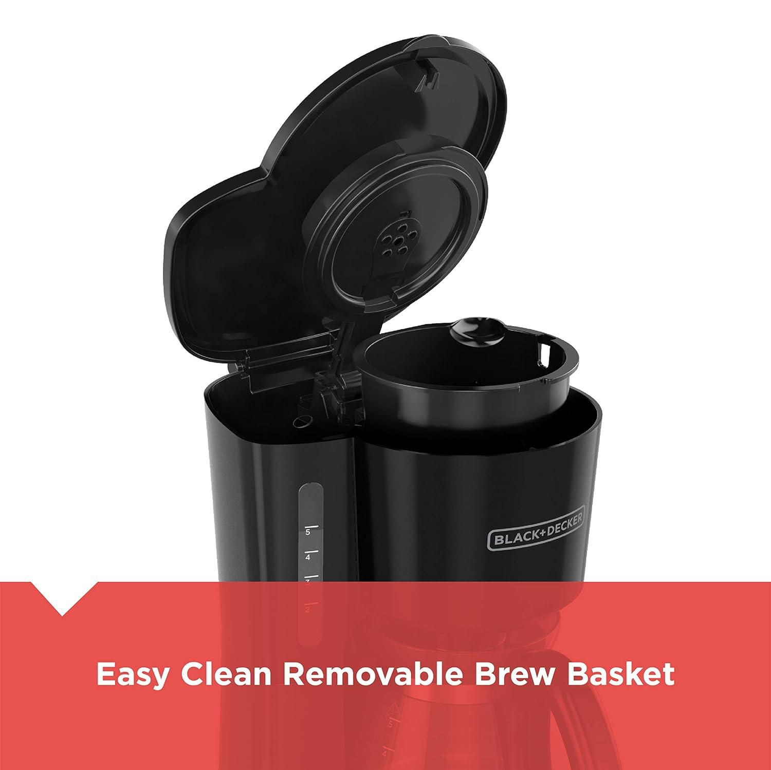 BLACK+DECKER 5-Cup Switch Coffee Maker
