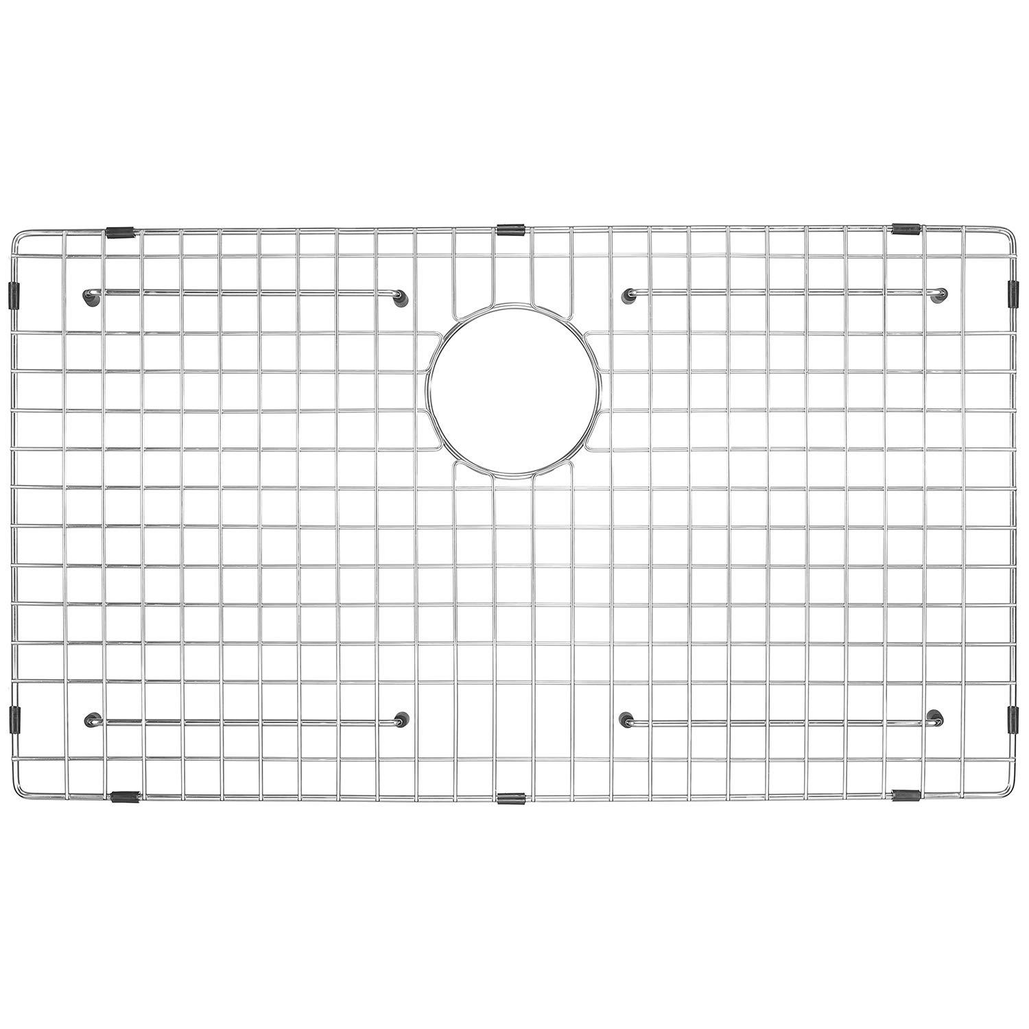 29.69-in x 15.67-in Rear Drain Heavy-Duty Stainless Steel Sink Grid