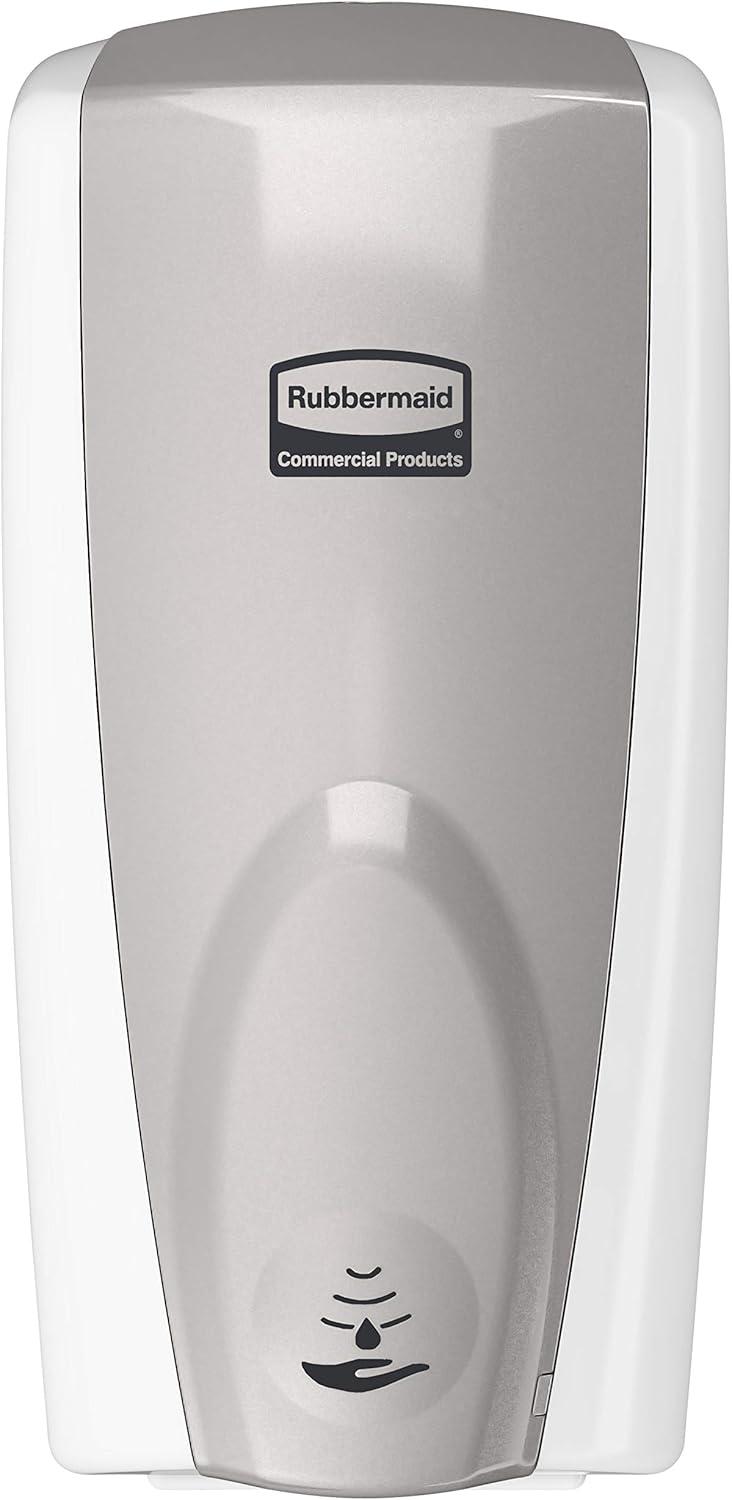 White and Gray Automatic Foaming Soap Dispenser