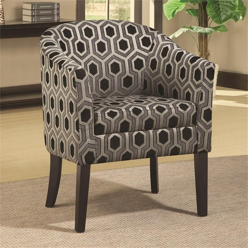 Jansen Upholstered Barrel Chair
