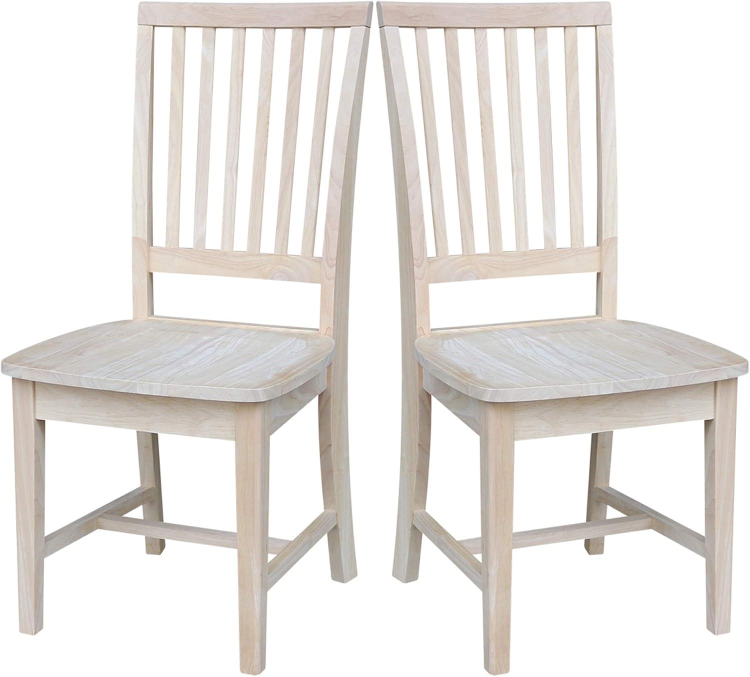 Set of 2 Mission Side Chair - International Concepts