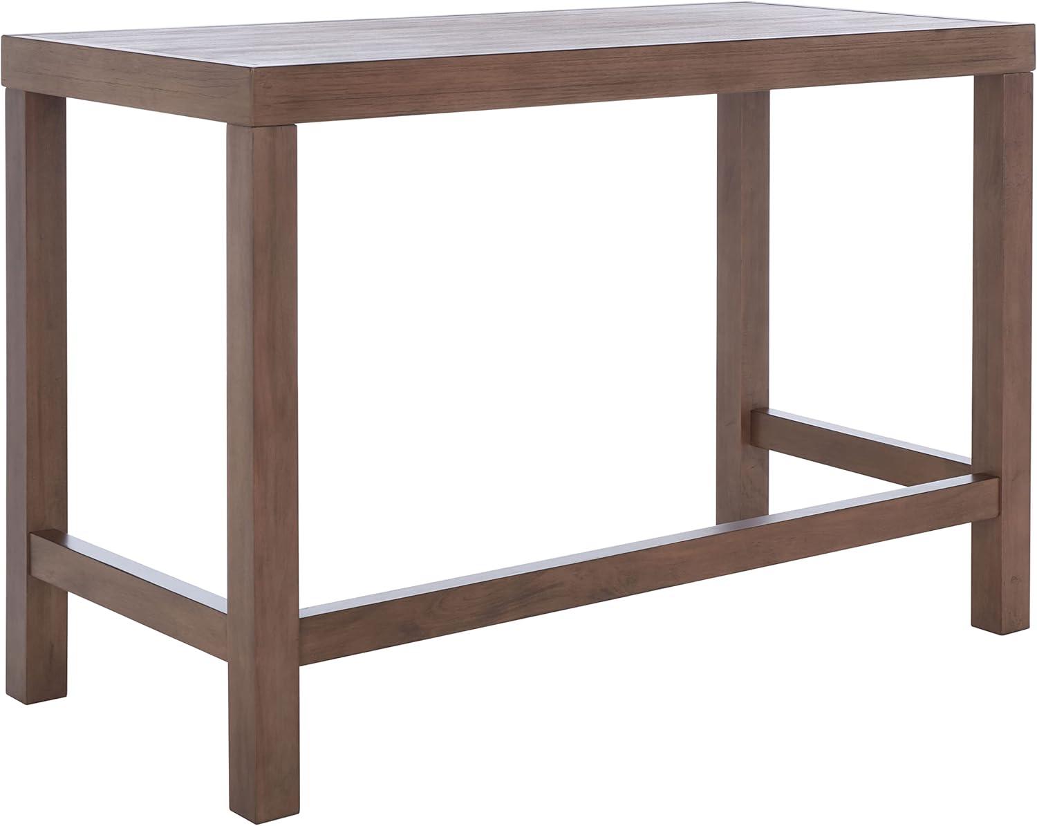 SAFAVIEH Graylyn Amish Rectangle Wood Writing Desk, Brown