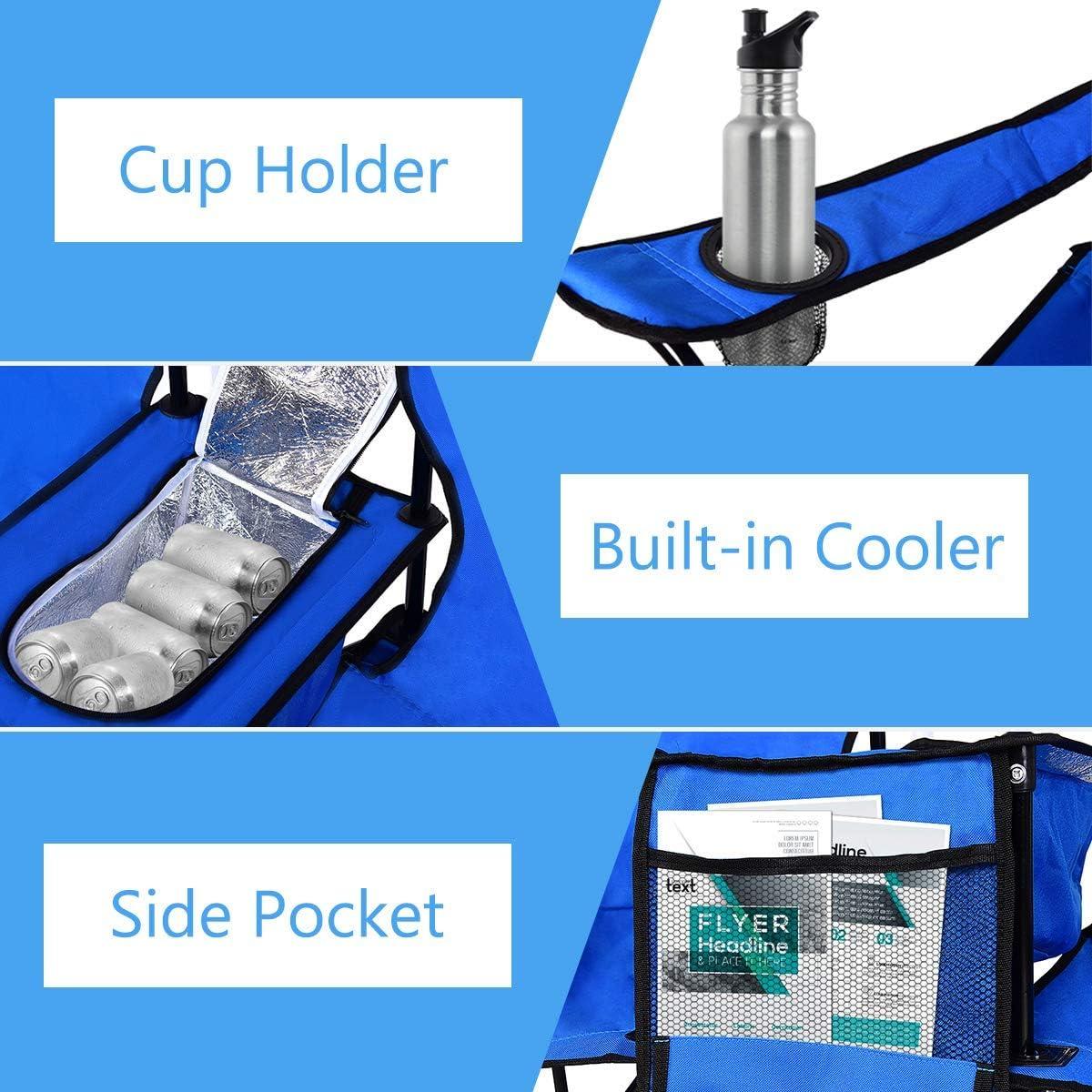 Arlmont & Co. Sayler Fabric Patio Folding Chair Folding Chair Set