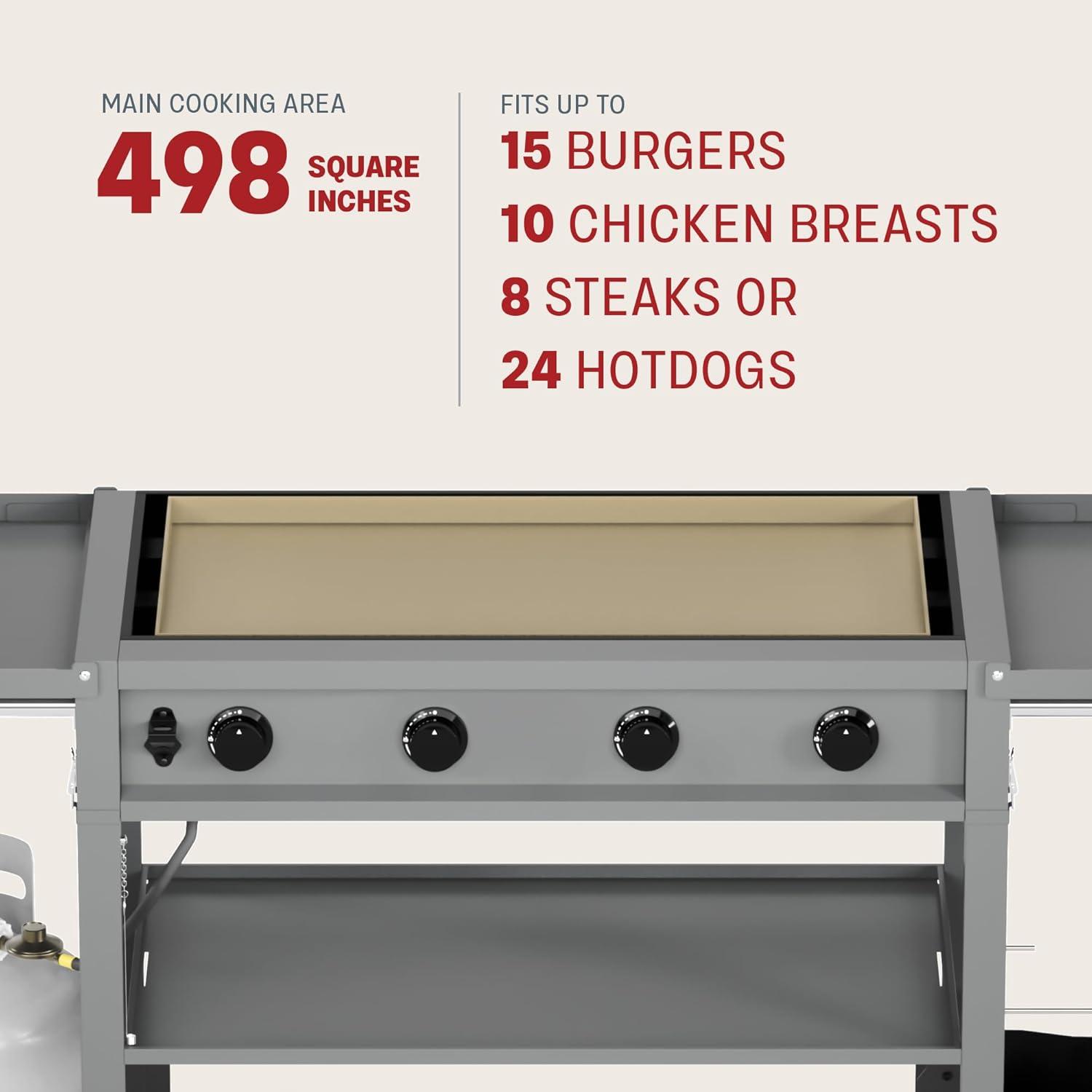 TYTUS Fresno 4 - Burner Gas Griddle