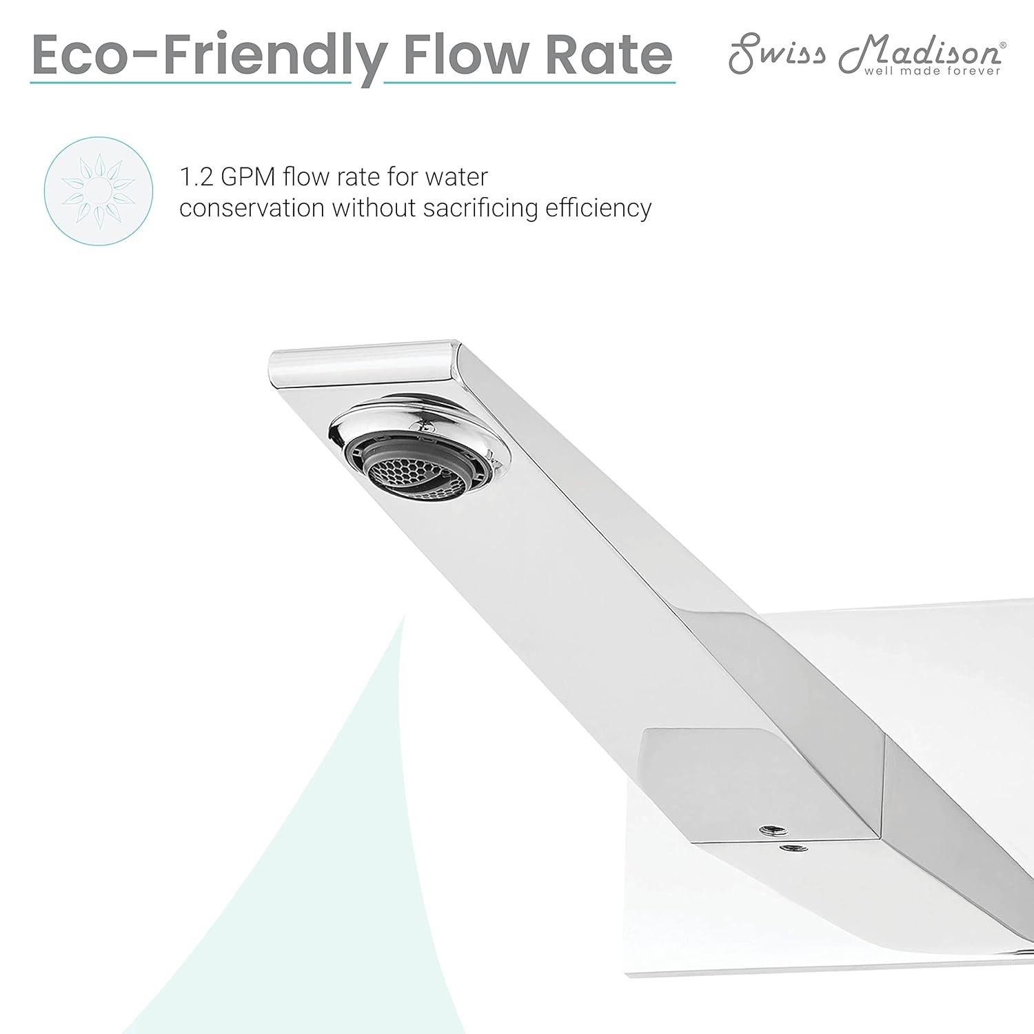 Voltaire Single-Handle, Wall-Mount, Bathroom Faucet